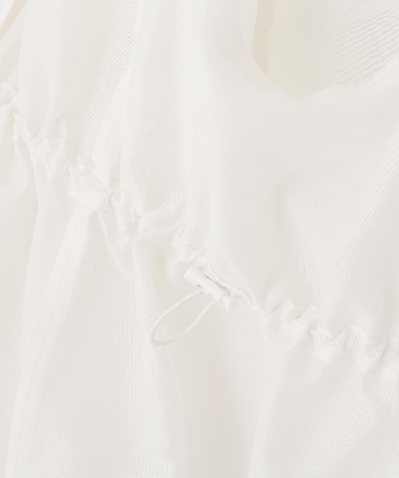 シアー袖ボリュームジャケット