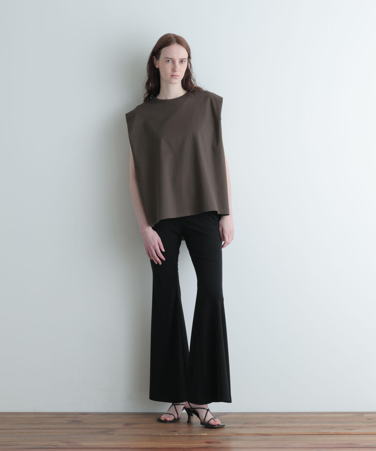 シルキースムースノースリーブT