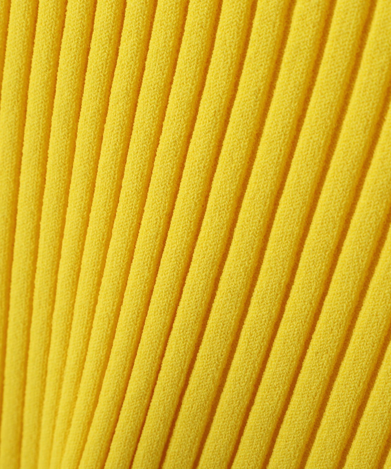 ワイドリブロングスリーブニット