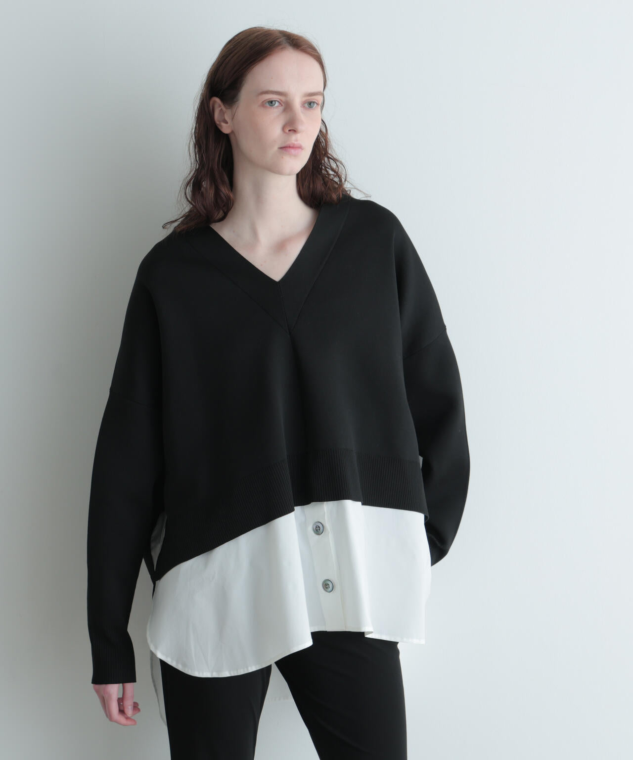 レイヤードプルオーバー