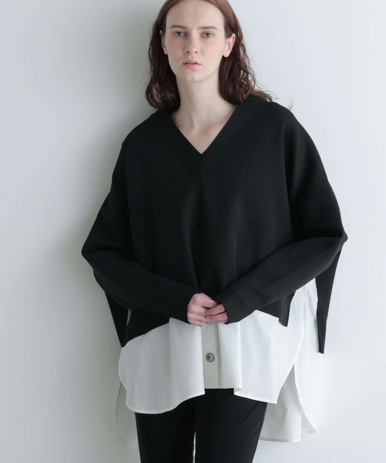 レイヤードプルオーバー