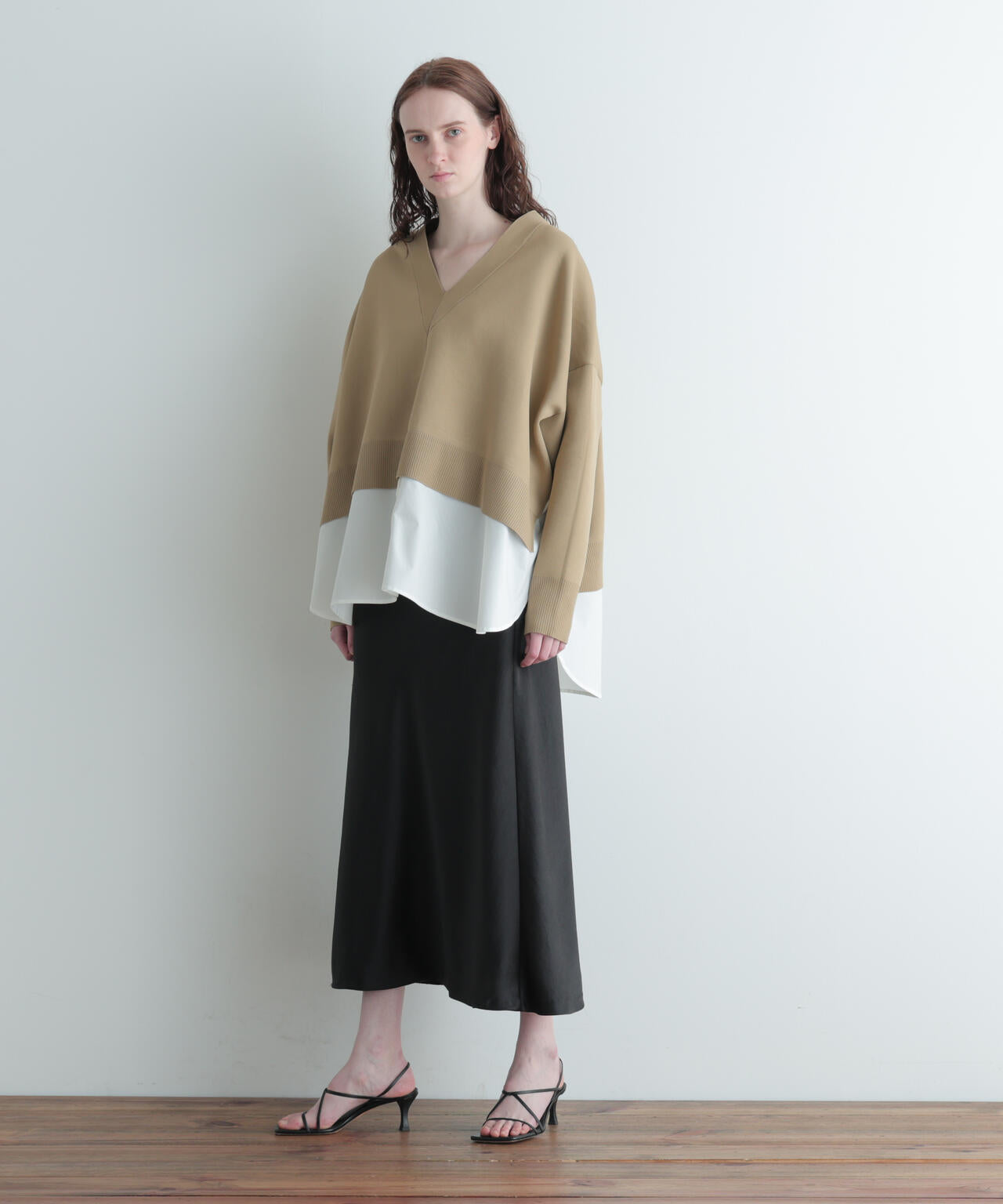 レイヤードプルオーバー