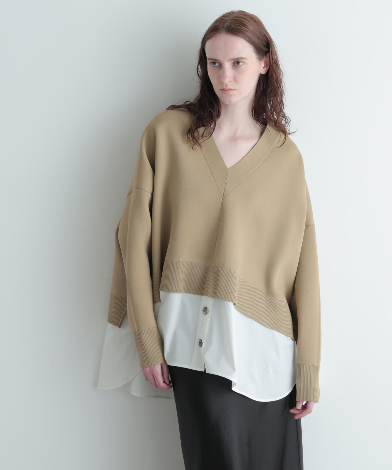 レイヤードプルオーバー