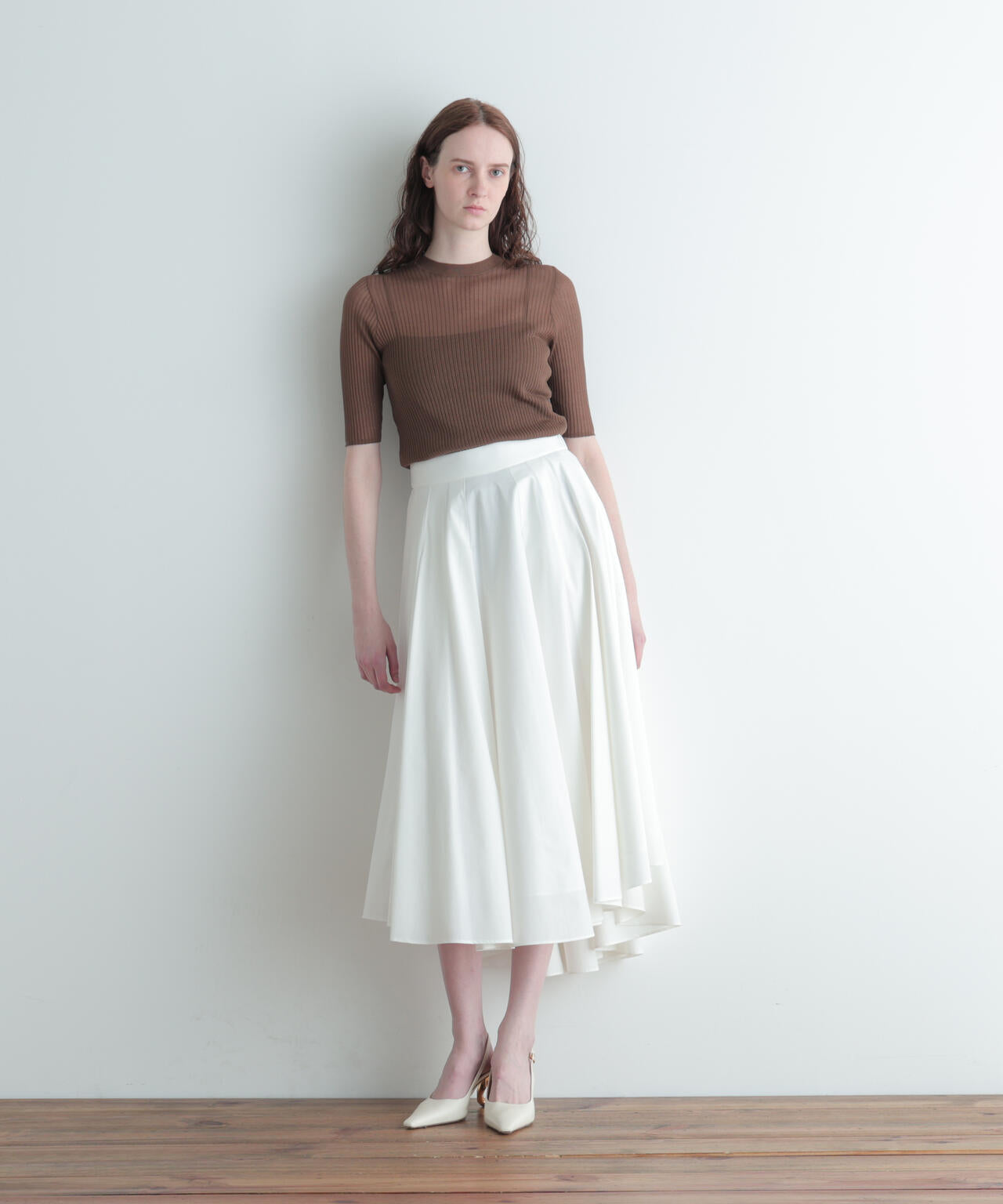 シアーニット半袖