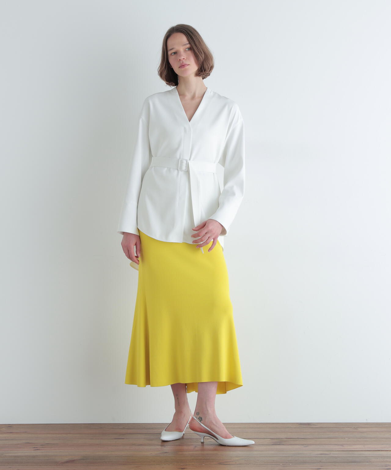 VISレーヨンマーメイドスカート