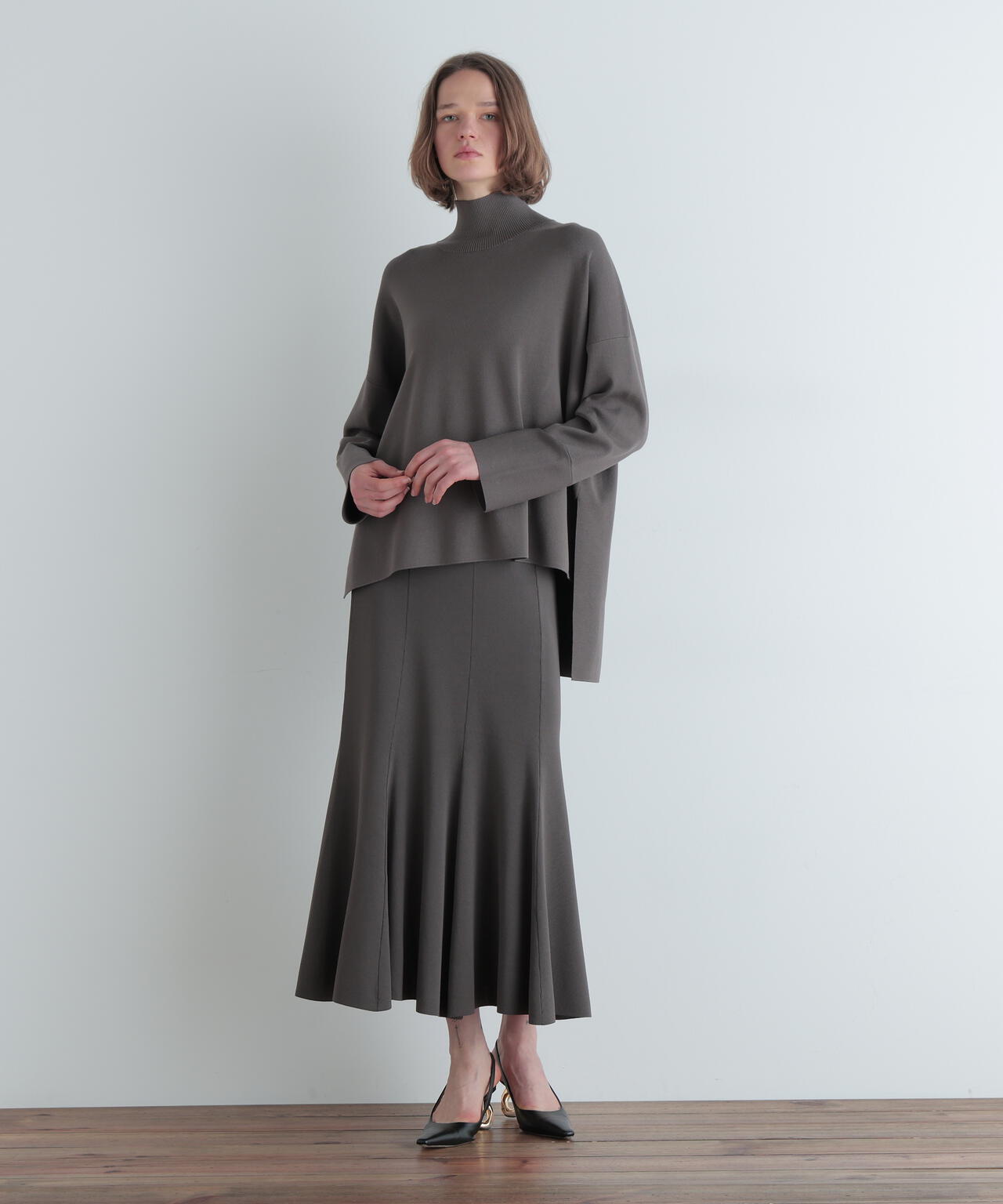 VISレーヨンマーメイドスカート