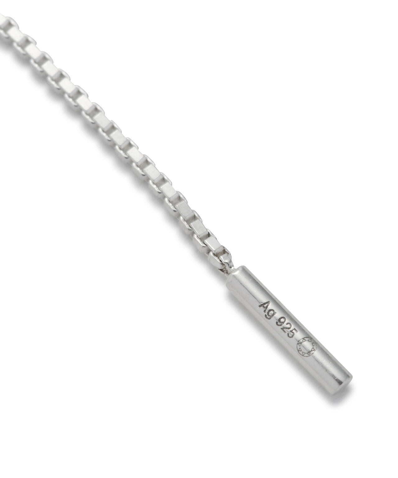 【SASKIA DIEZ / サスキア ディーズ】FINE NECKLACE FRING CUBIC NO1