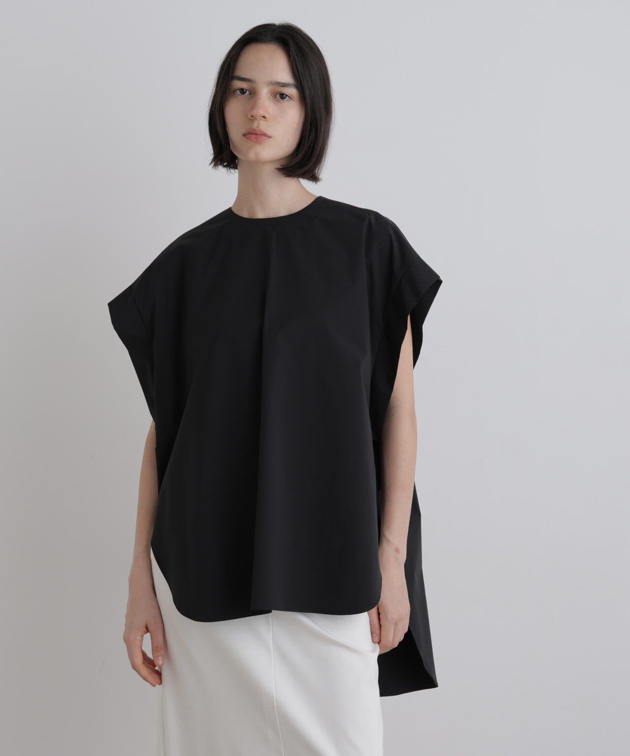 SOLOTEXブロードオーバーサイズブラウス