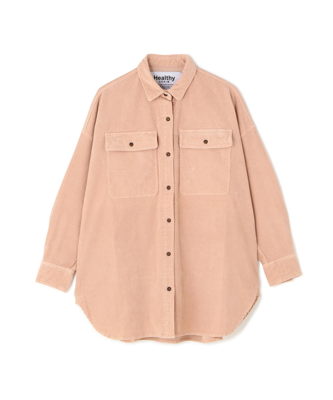 Healthy denim / ヘルシーデニム】Almond コーデュロイシャツ | LE