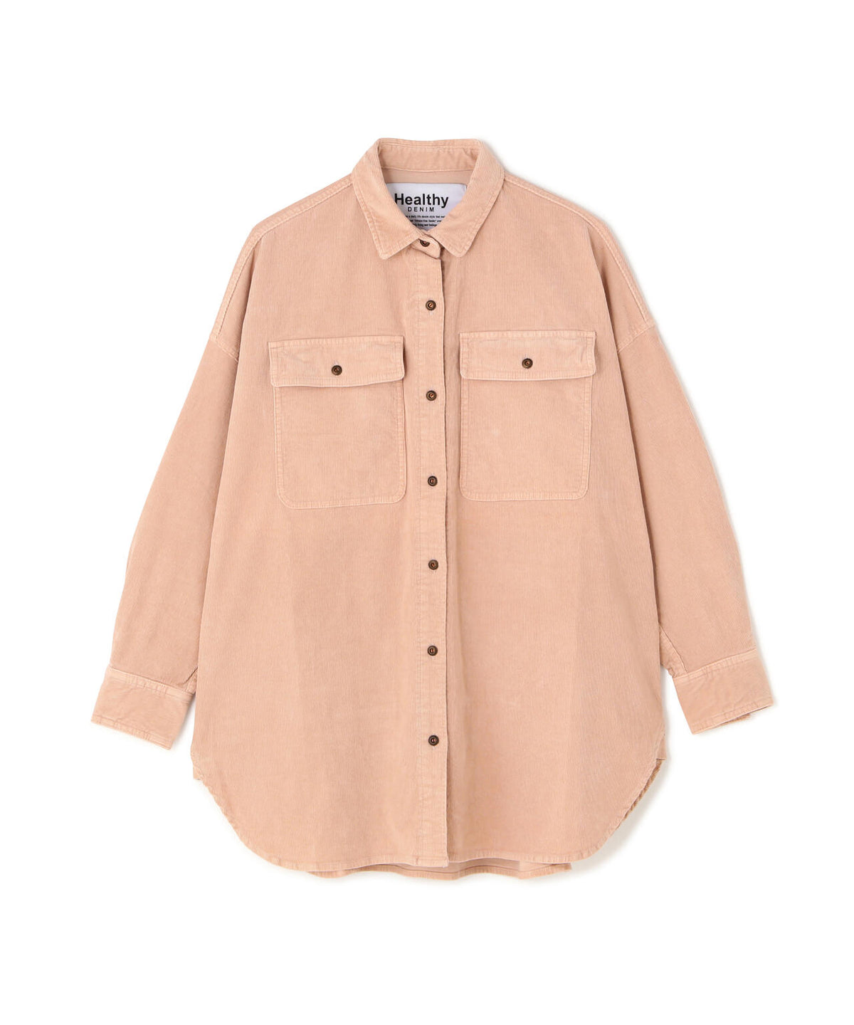 【Healthy denim / ヘルシーデニム】Almond コーデュロイシャツ