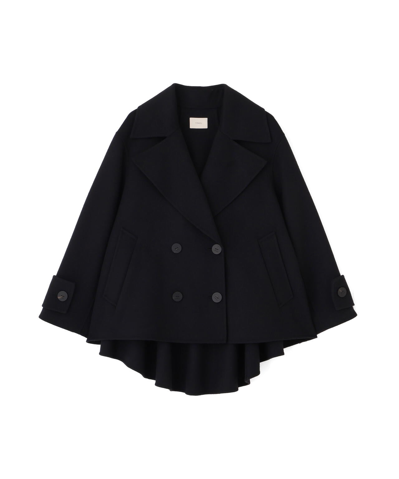 ソフトウールリバーBIG衿Pコート