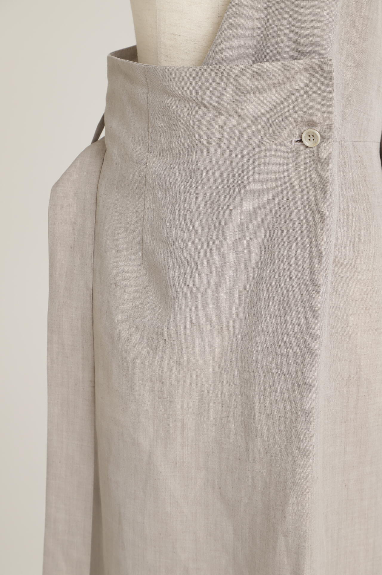 One-shoulder Wrap Skirt