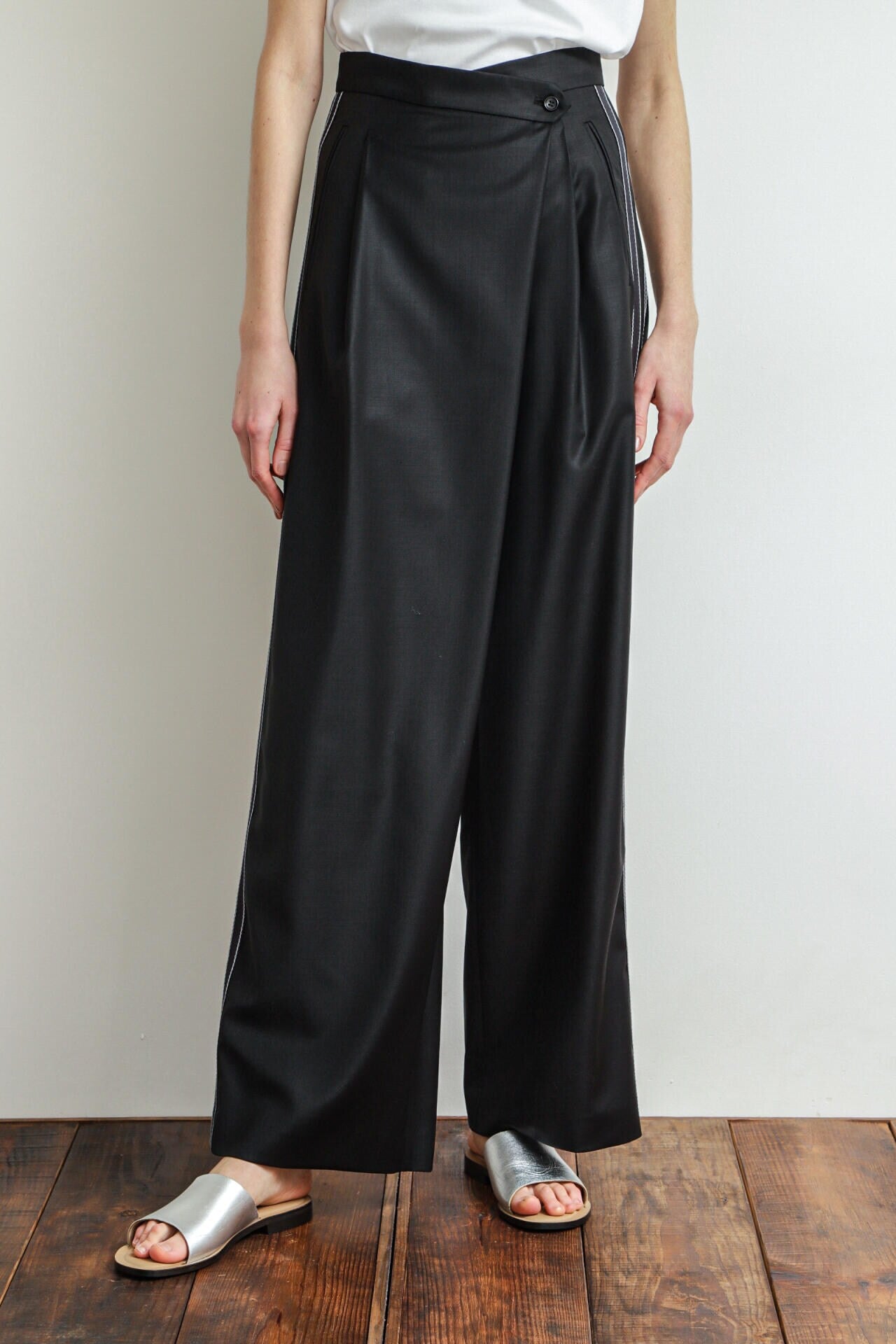 Stitchwork Wide Pants