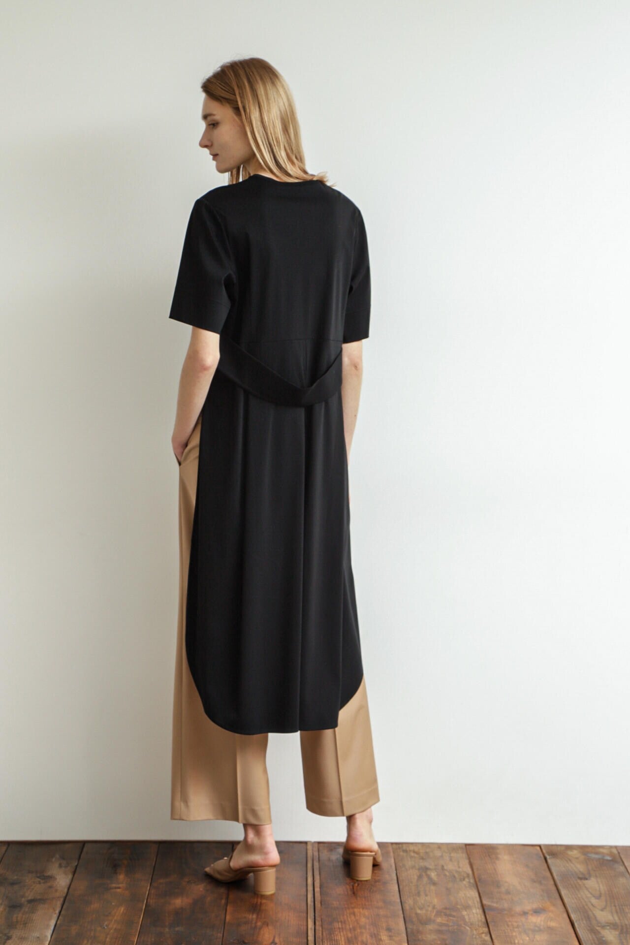 High Waist Double Buckle Pants