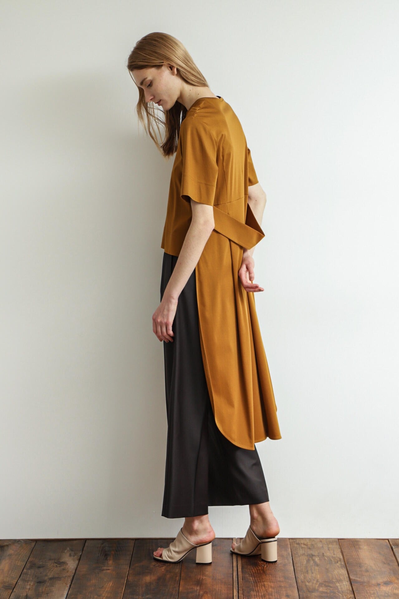 High Waist Double Buckle Pants