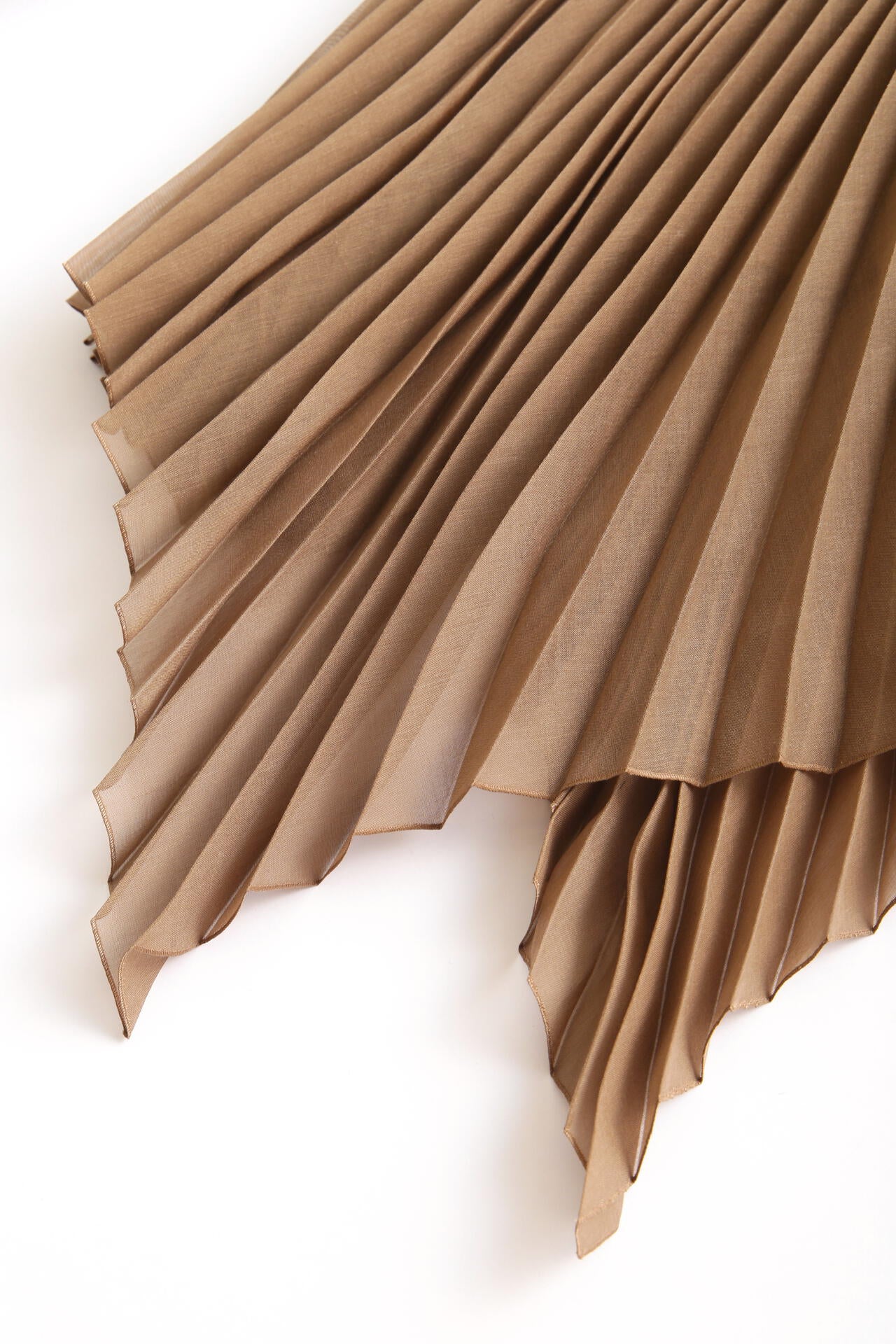 Sheer Pleated Pants