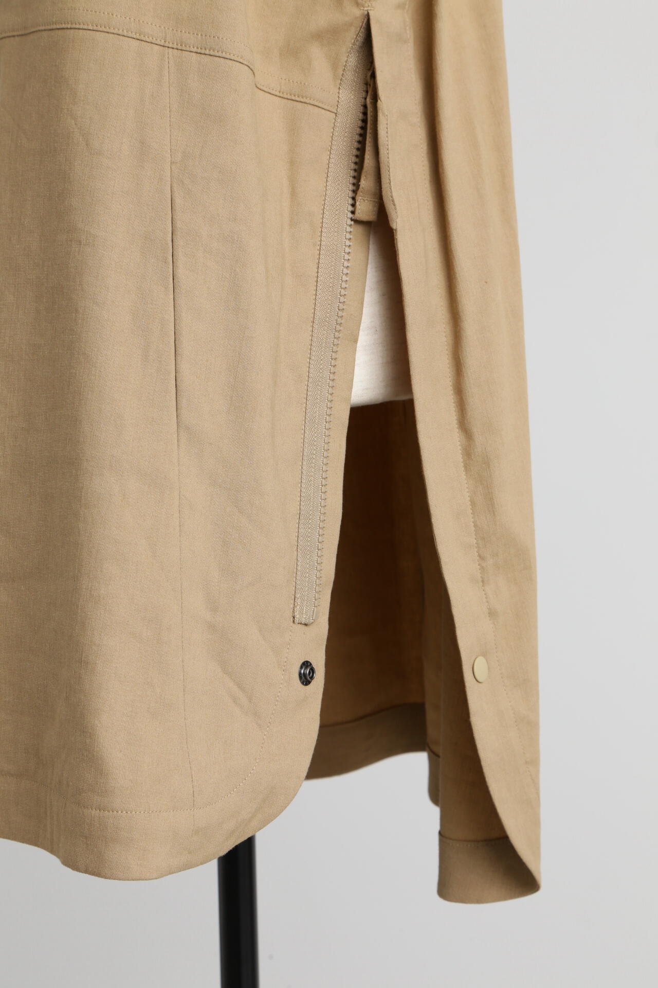 【TV着用】 Belted Sleeveless Jacket