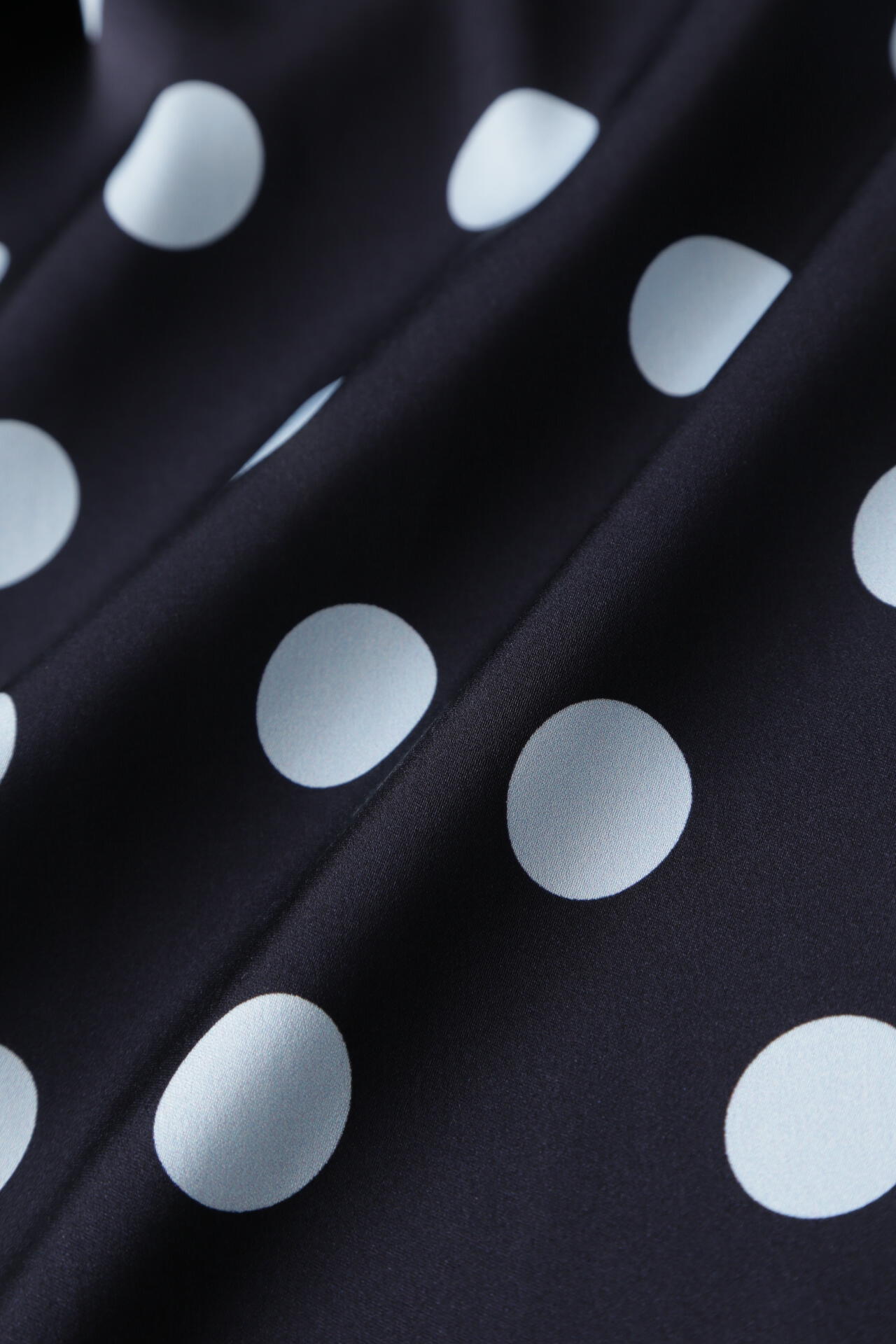 【TV着用】Printed Silk Dot Skirt