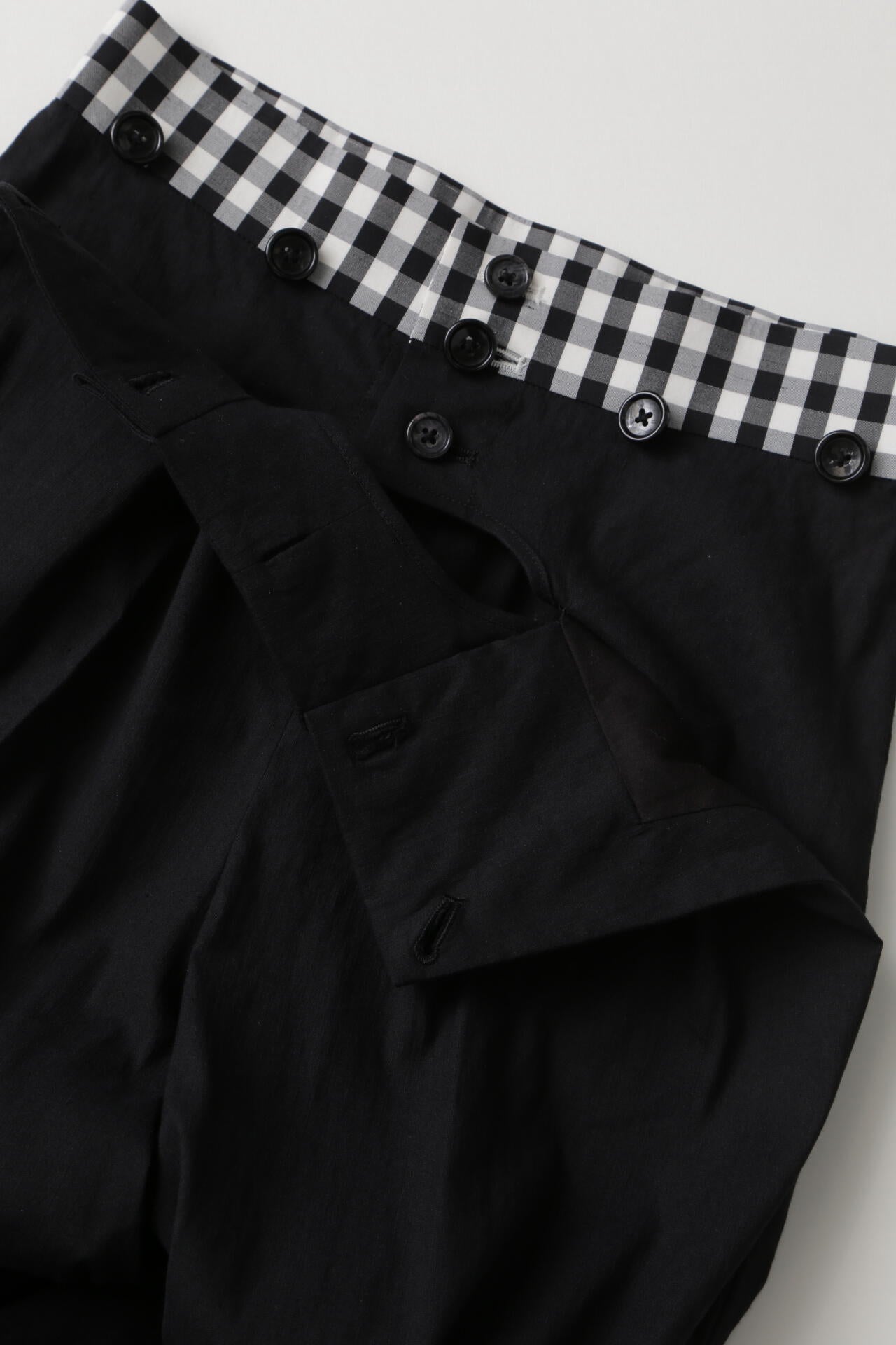 Check Combination Pants