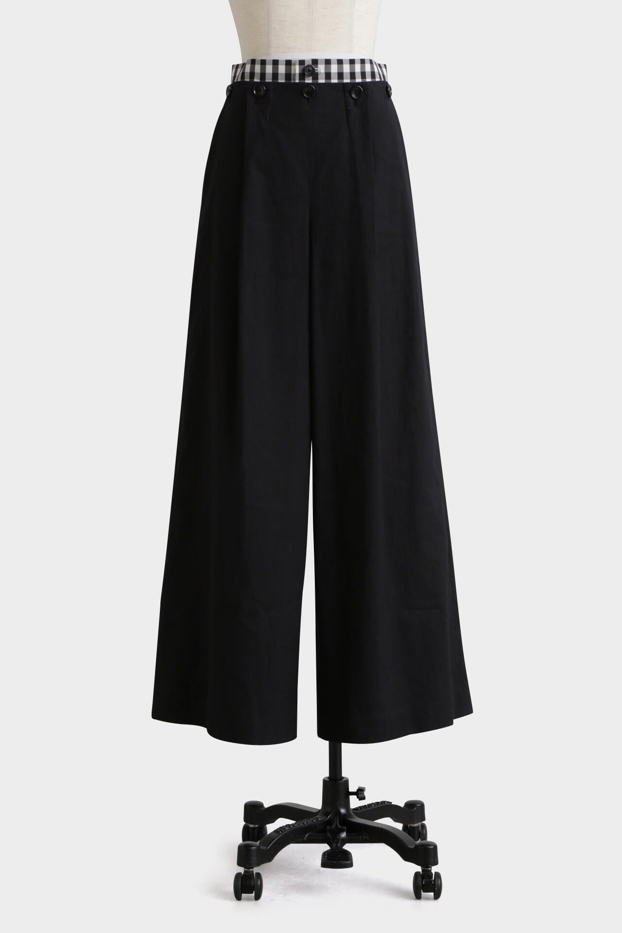 Check Combination Pants