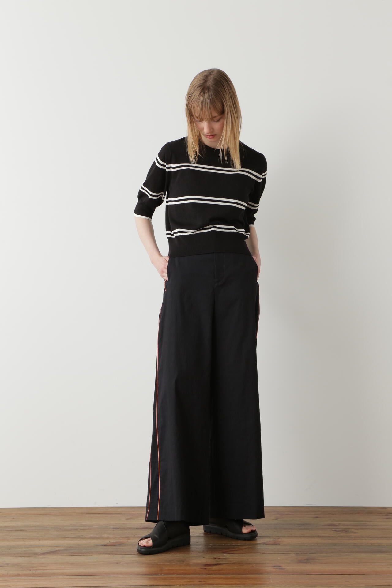 Side Line Mesh Pants