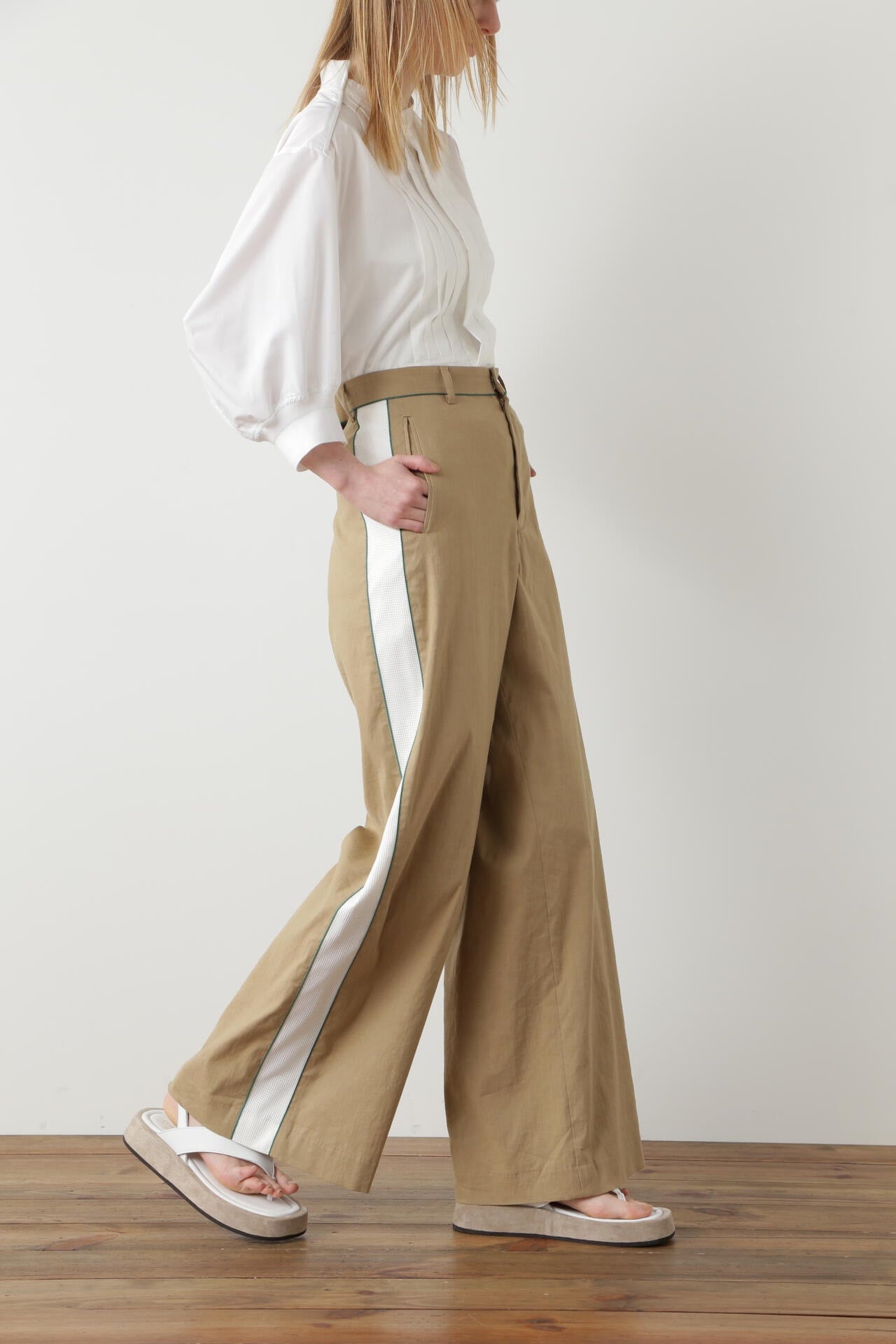 Side Line Mesh Pants