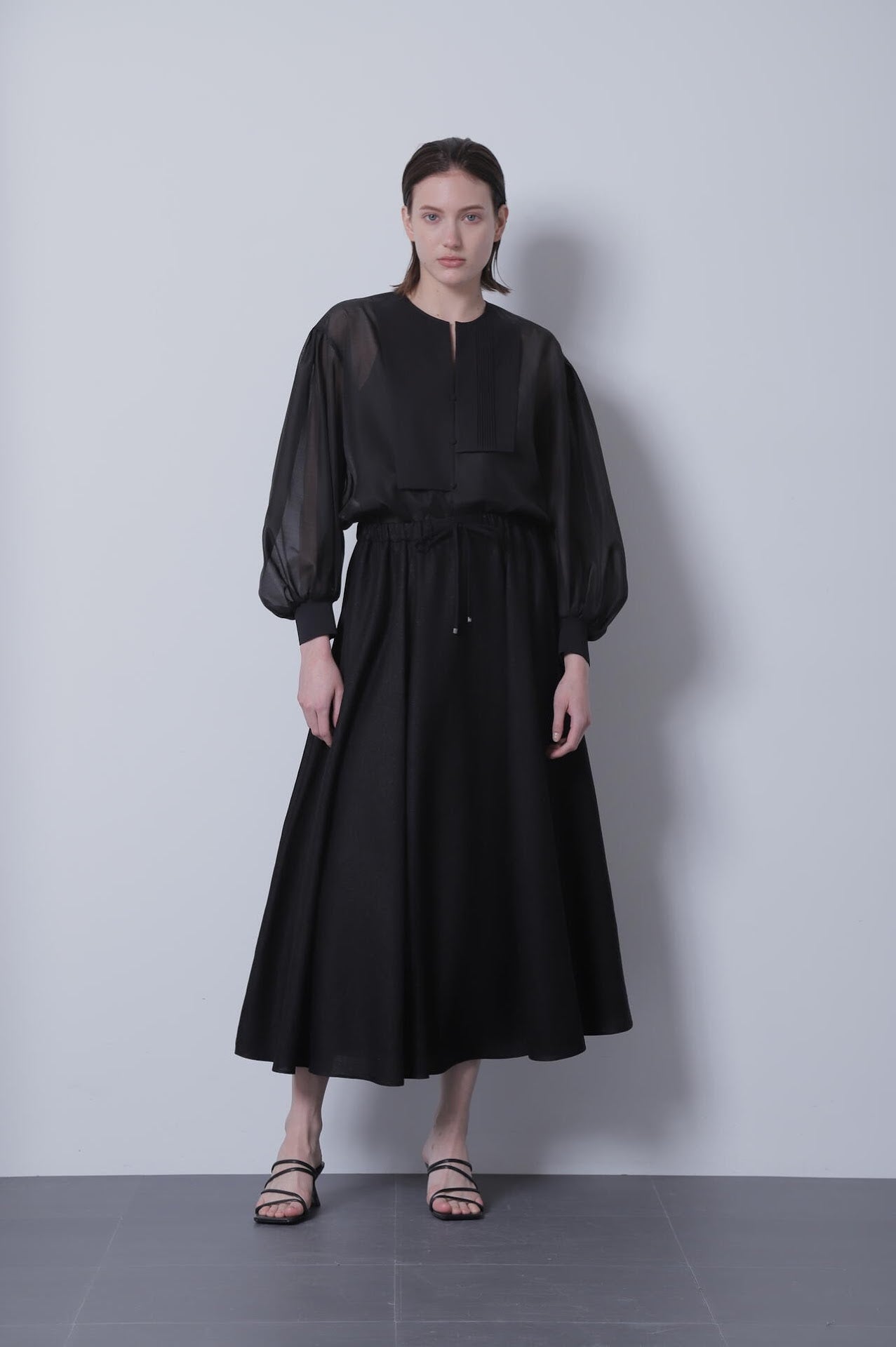 【TV着用】【ミモレストア 掲載商品】Maxi Volume Flare Skirt