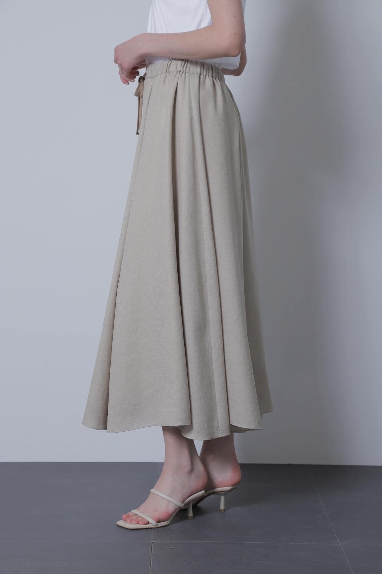 【TV着用】【ミモレストア 掲載商品】Maxi Volume Flare Skirt