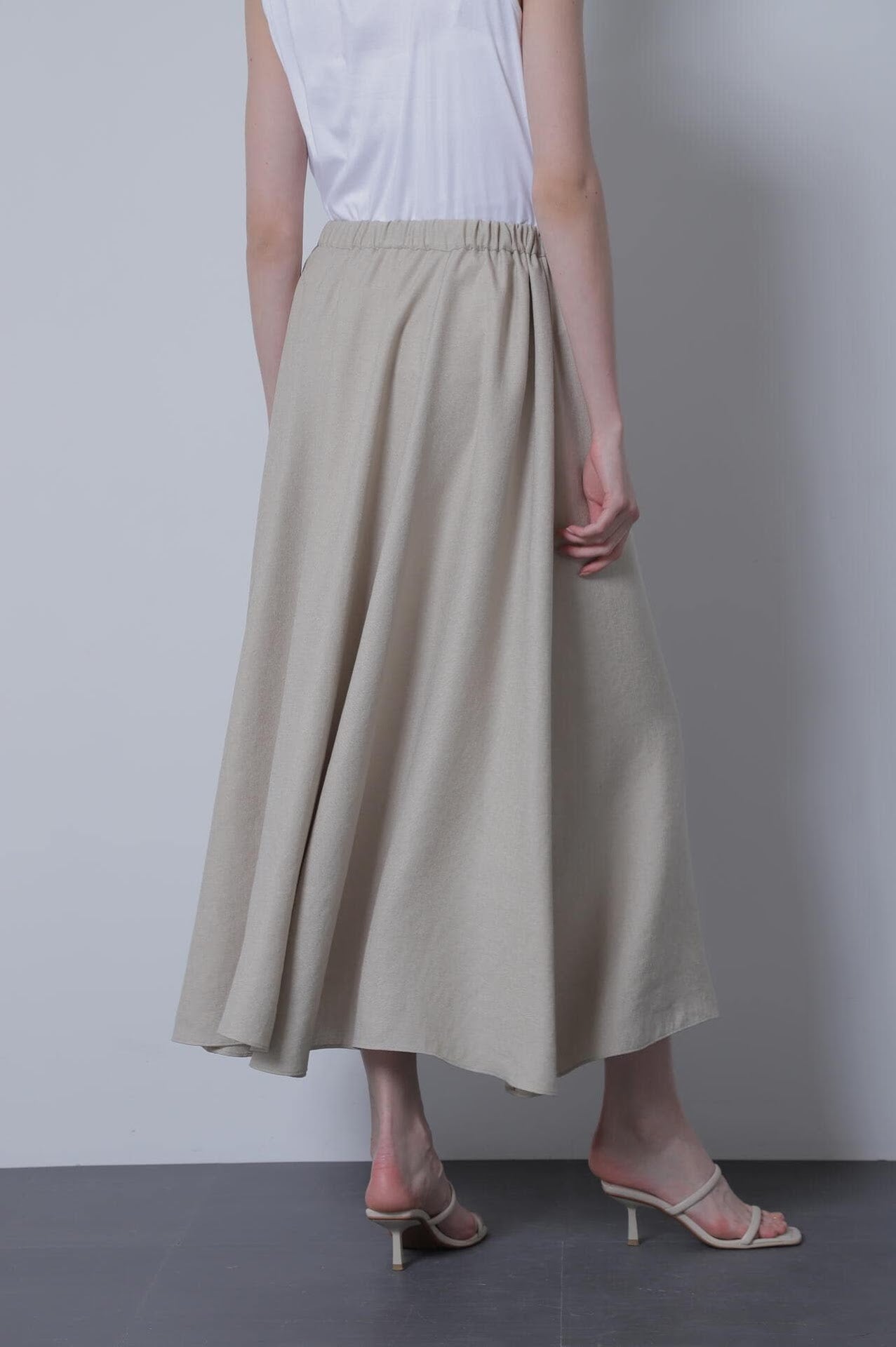 【TV着用】【ミモレストア 掲載商品】Maxi Volume Flare Skirt