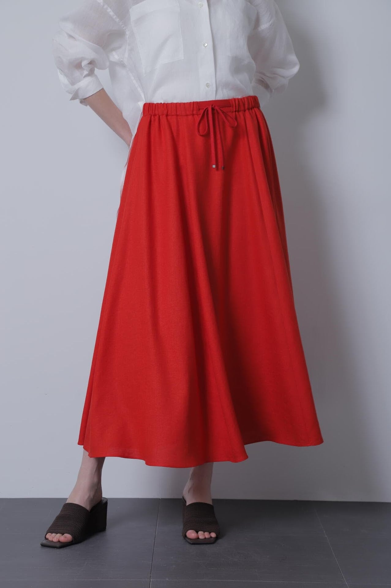 【TV着用】【ミモレストア 掲載商品】Maxi Volume Flare Skirt
