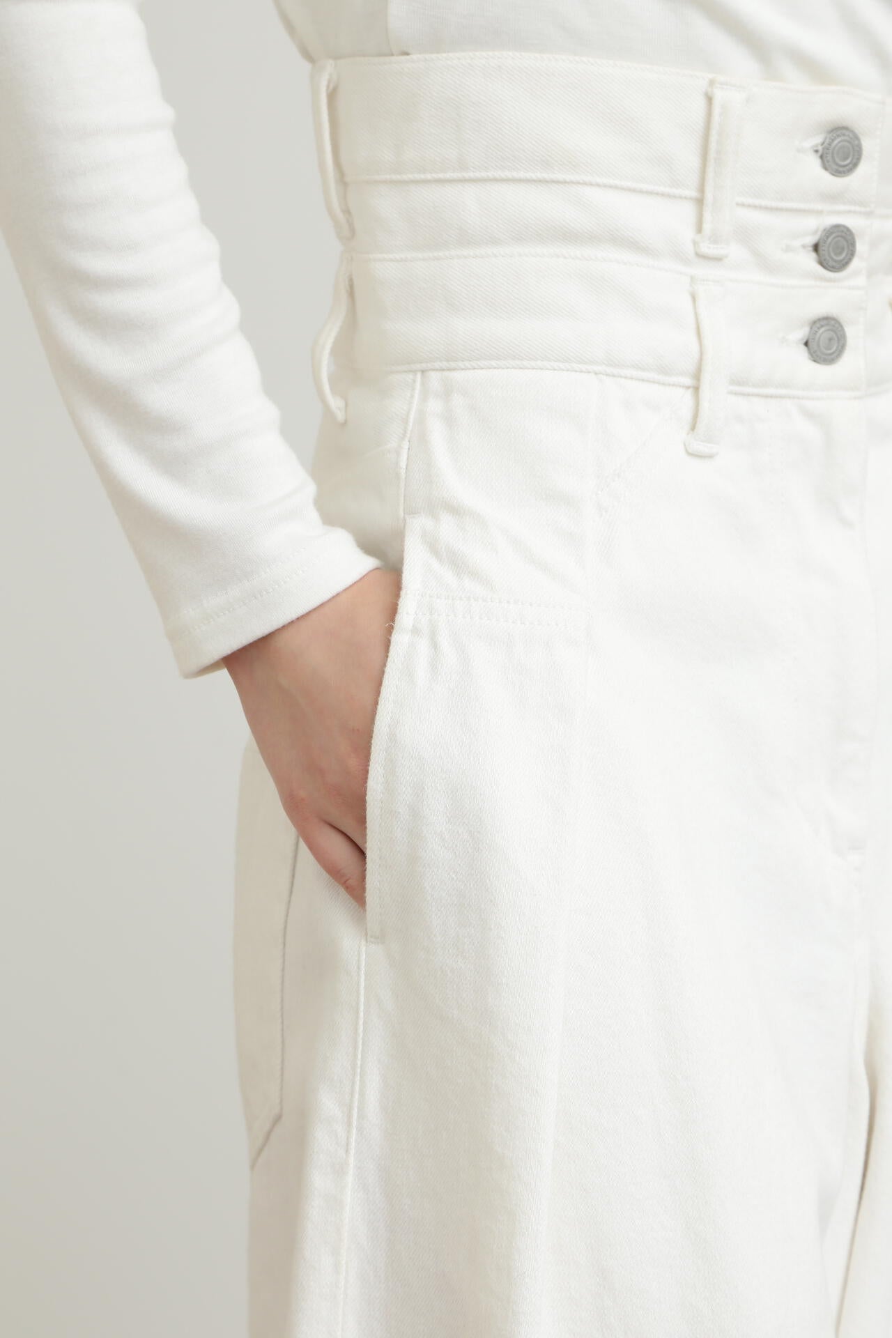 High Waist Wide Denim