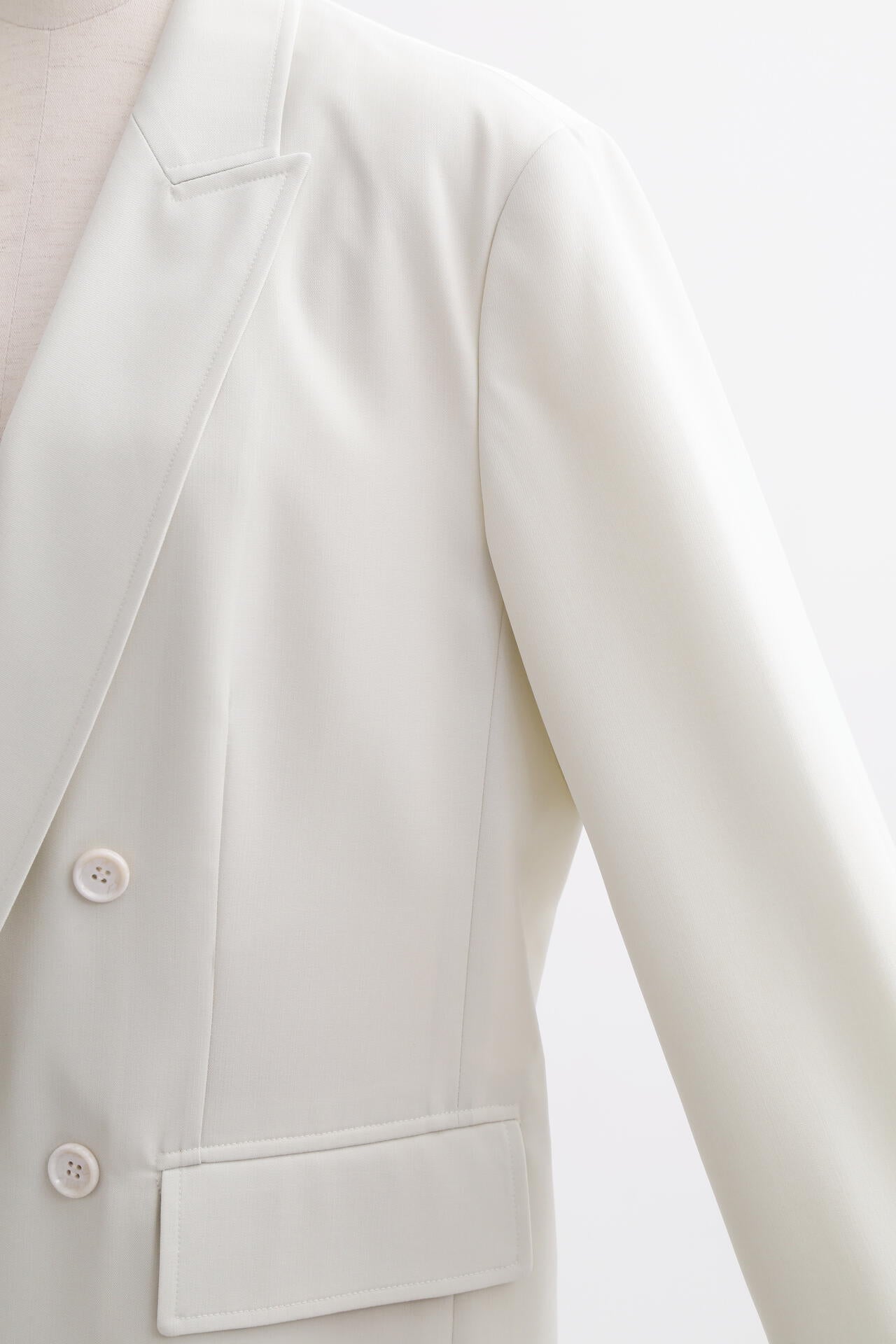 【TV着用】 【Oggi STORY掲載商品】Double Breasted Jacket