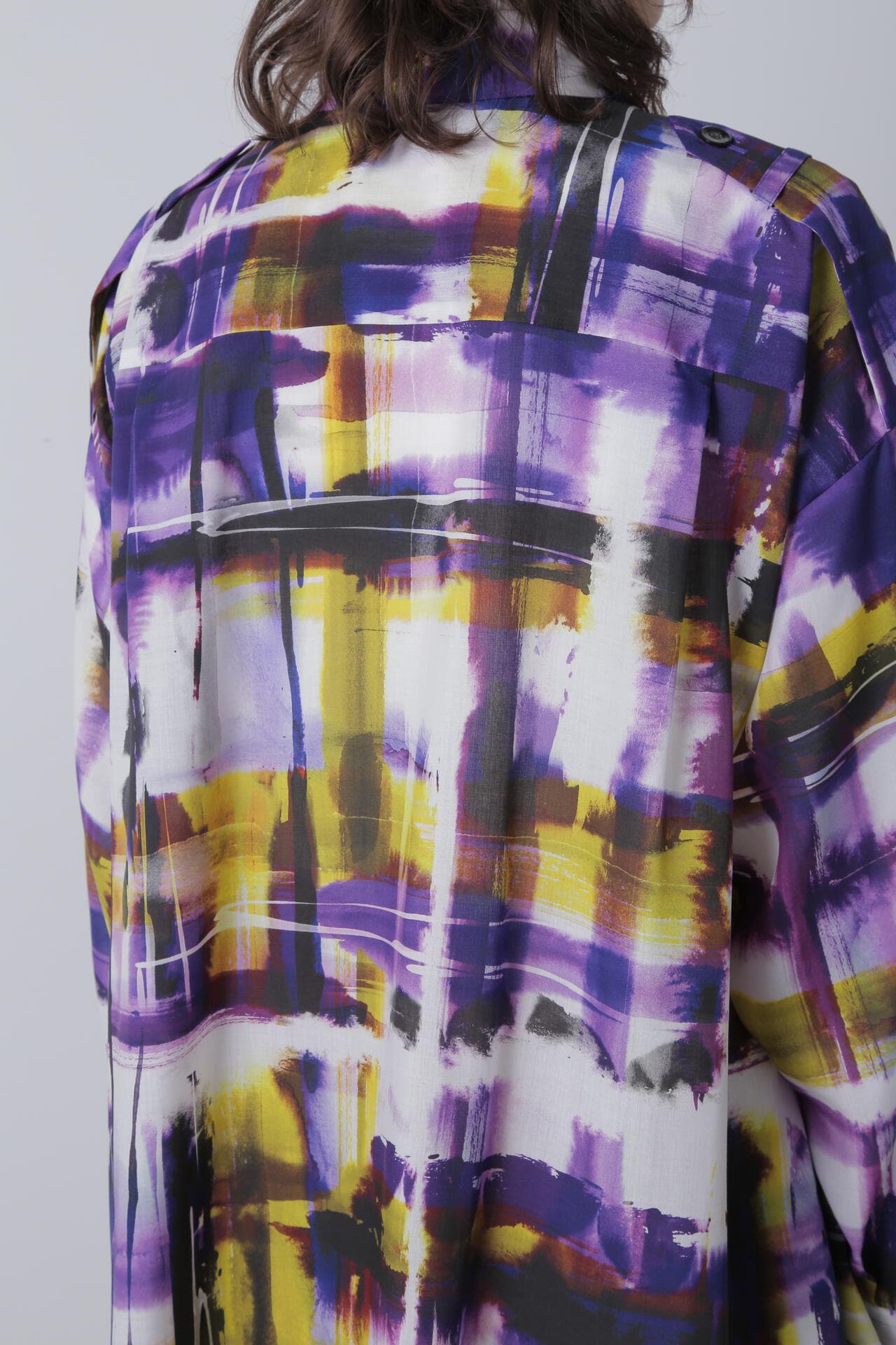 【TV着用】Art Check Print Shirts