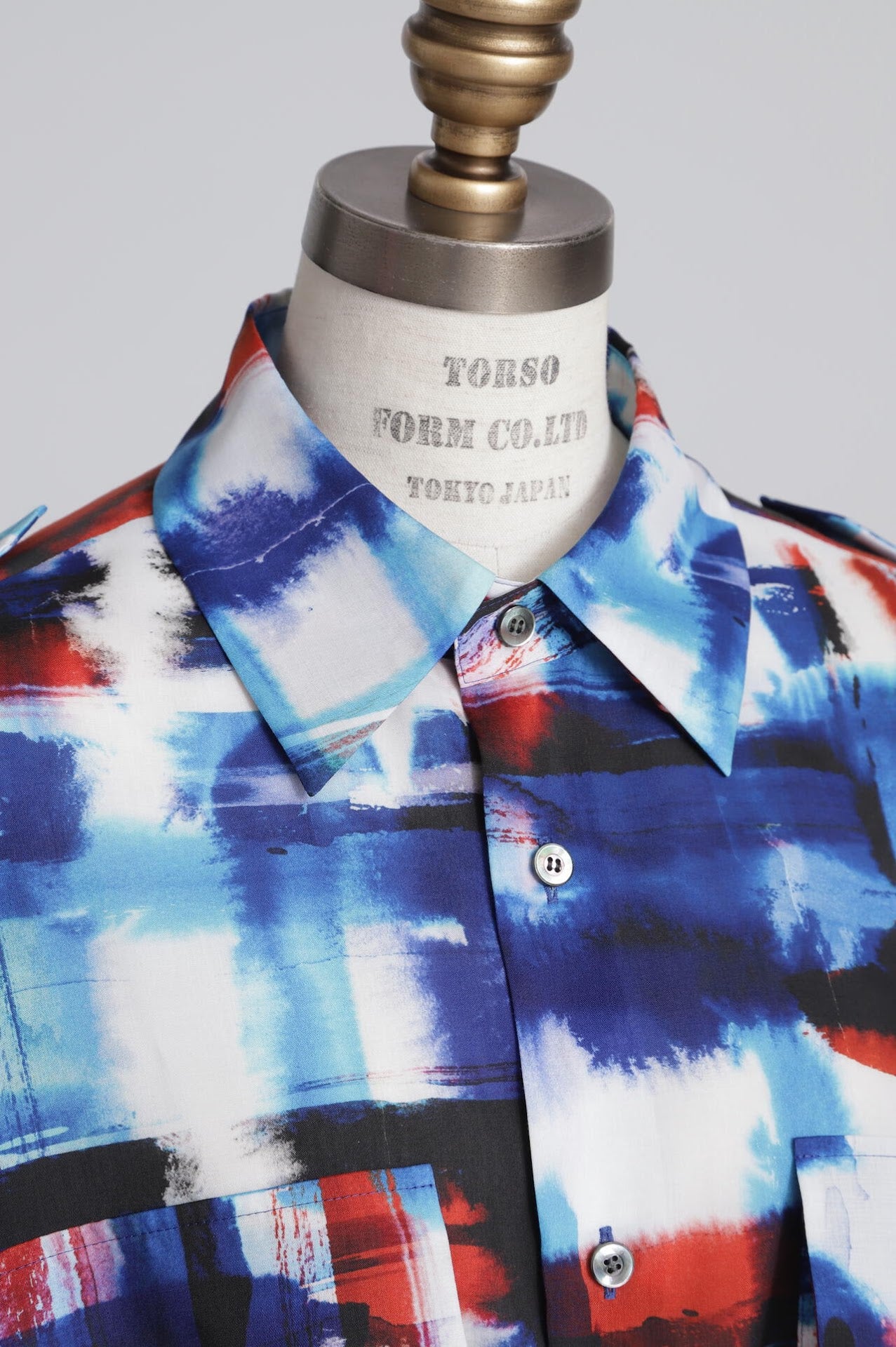 【TV着用】Art Check Print Shirts