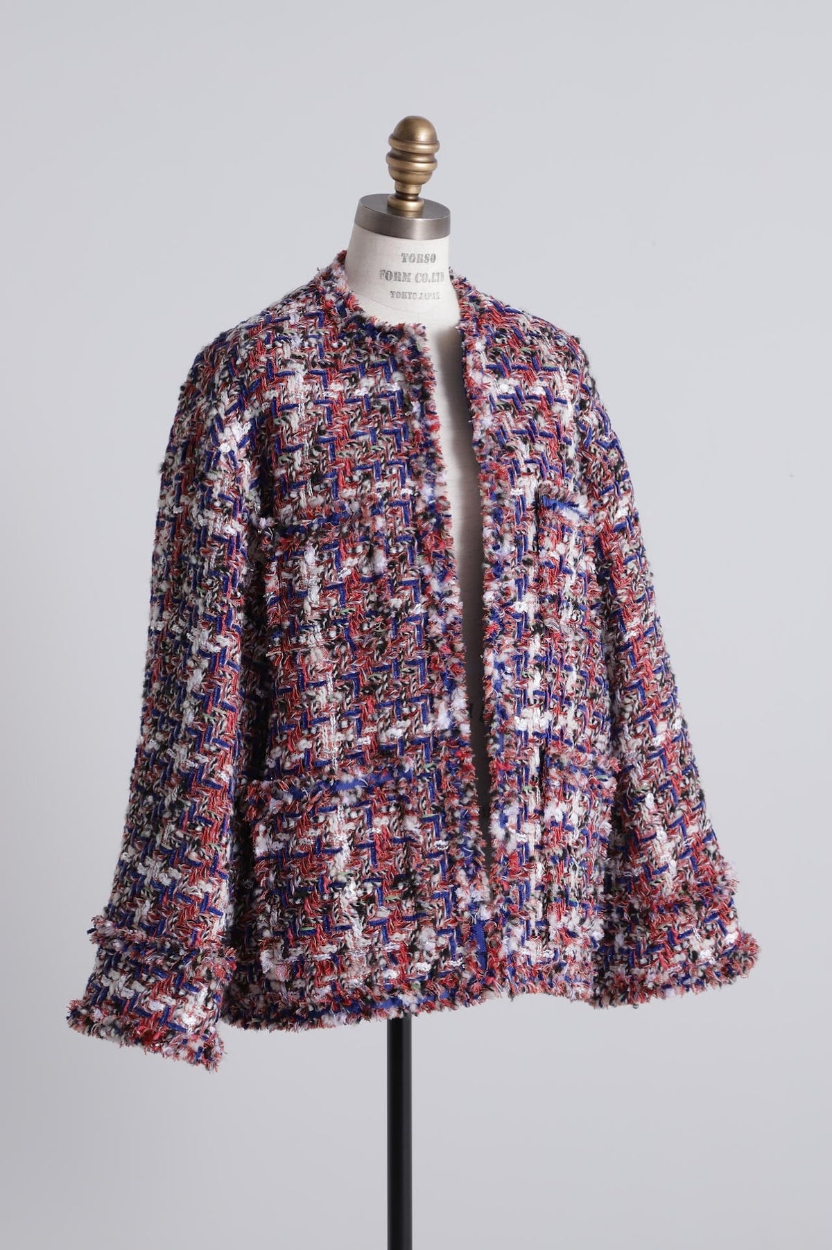 Round No Collar Jacket