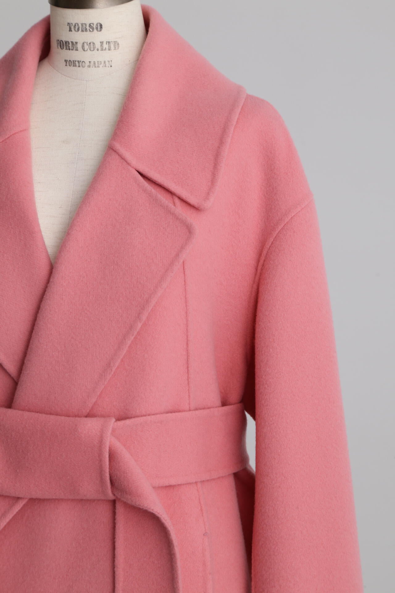 Belted Panel Line Coat