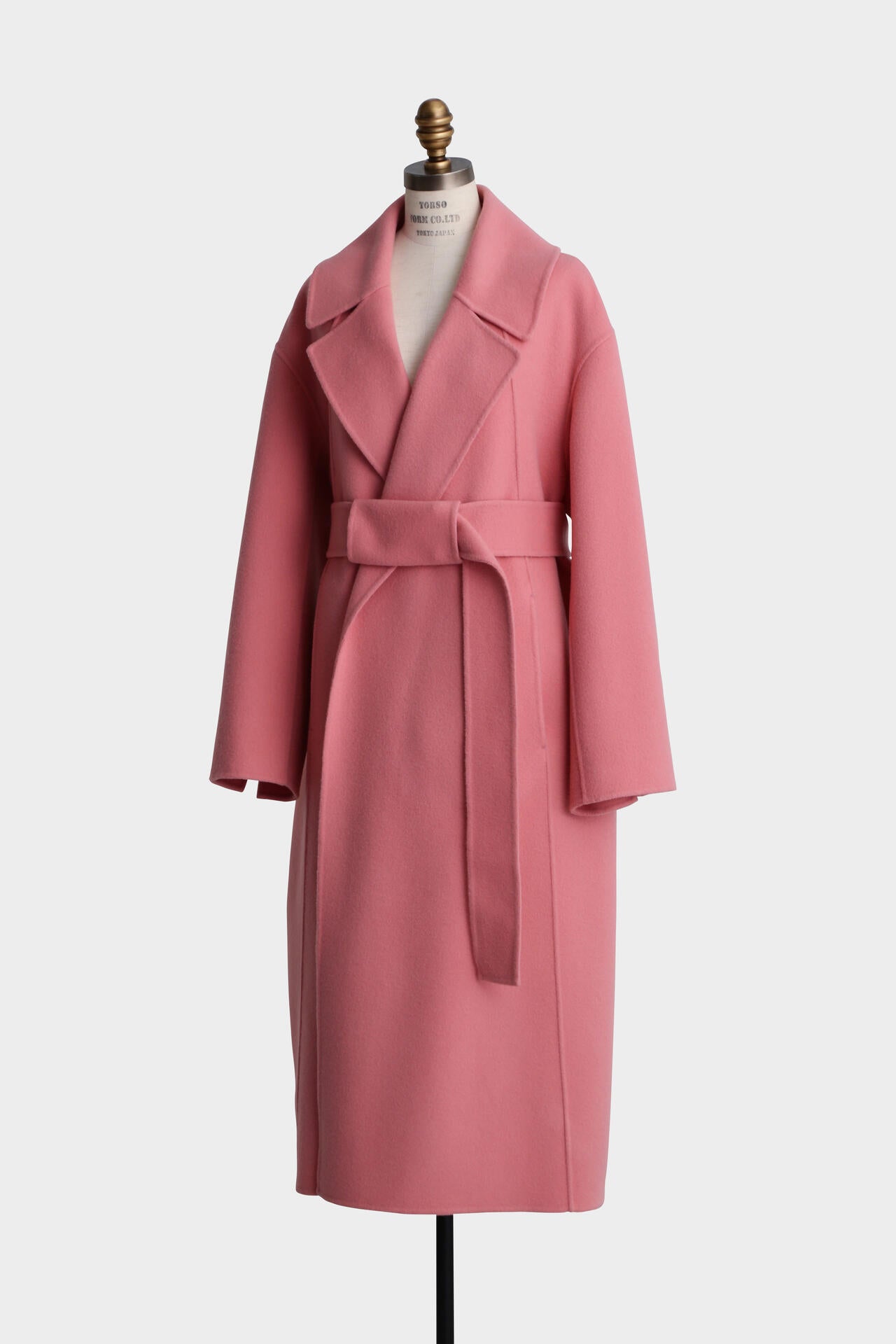 Belted Panel Line Coat