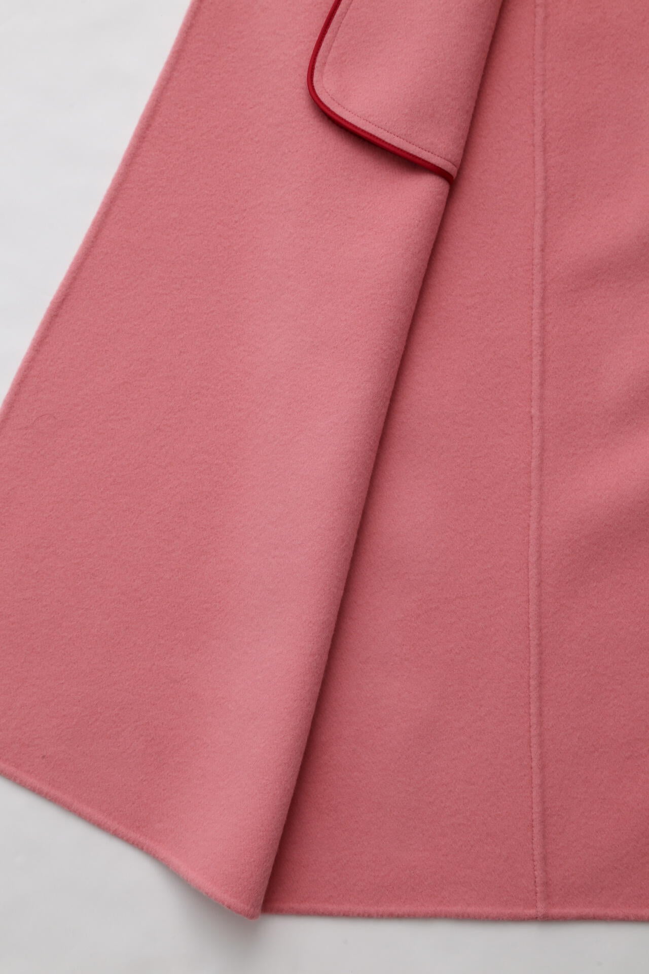 Belted Panel Line Coat