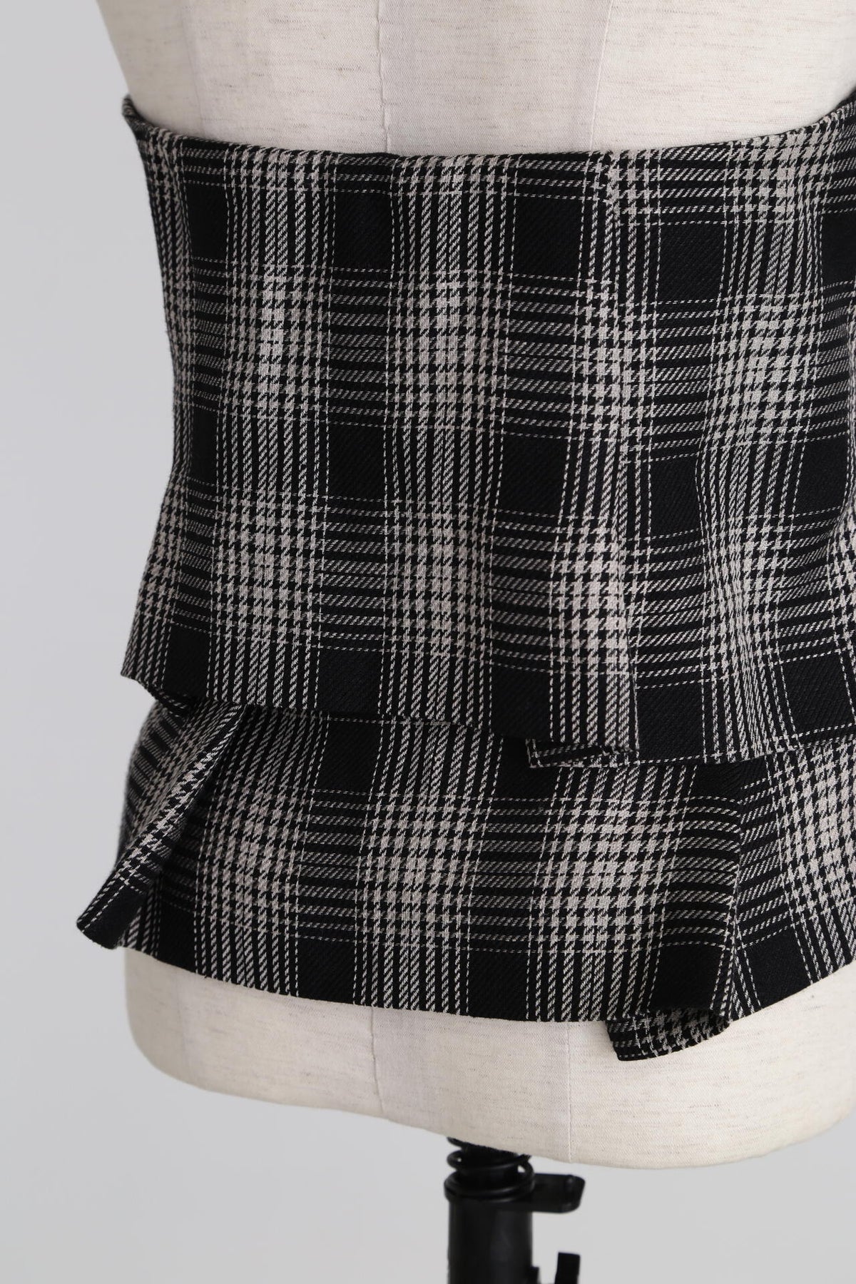 Yarn Dyed Side Zip Bustier