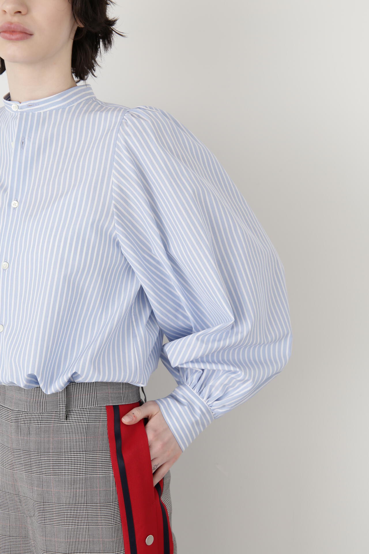 Volume Sleeve Blouse