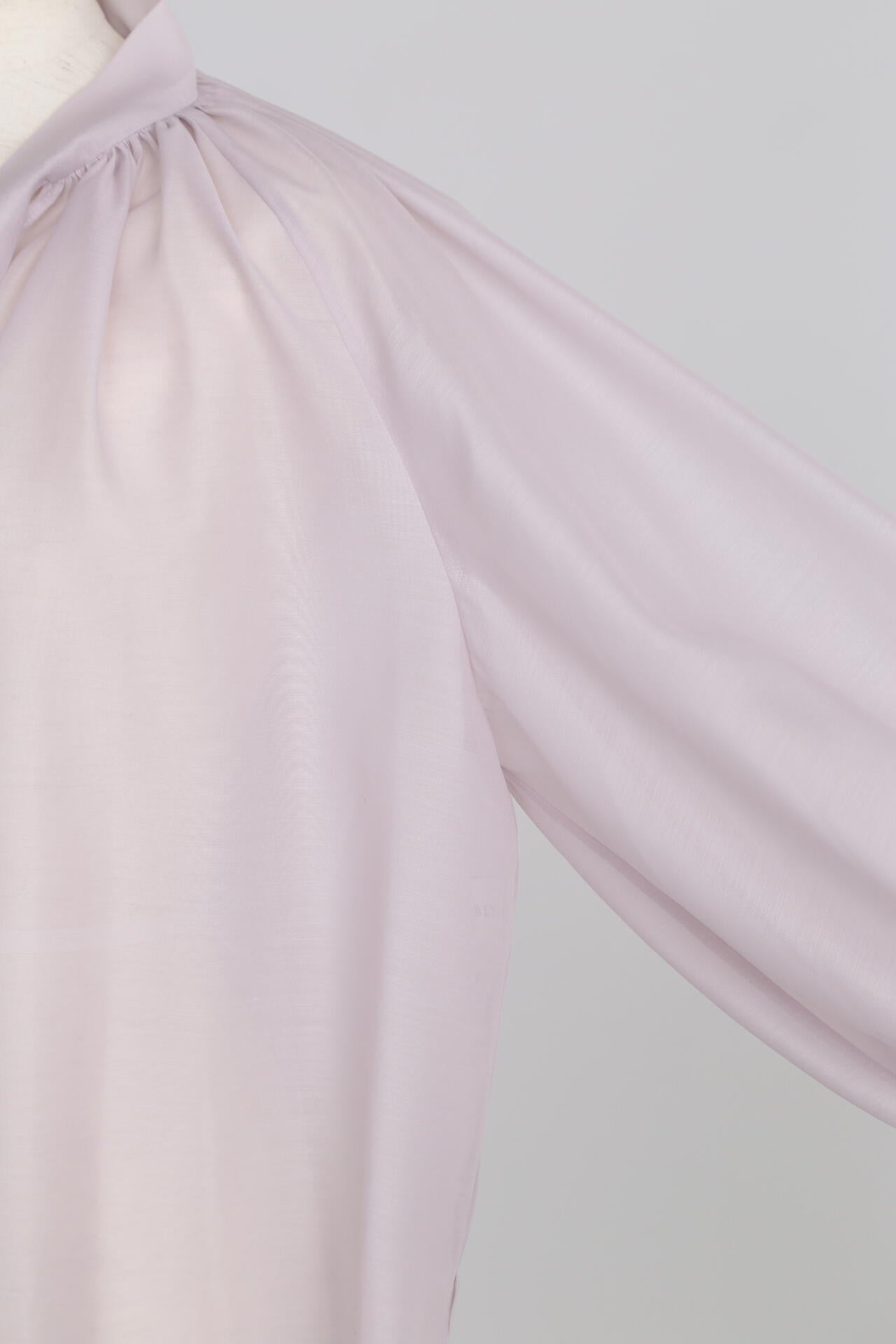 【TV着用】Sheer Bowtie Blouse