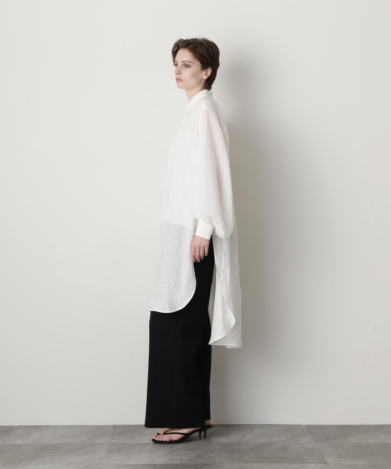 Sheer Combi Long Shirts