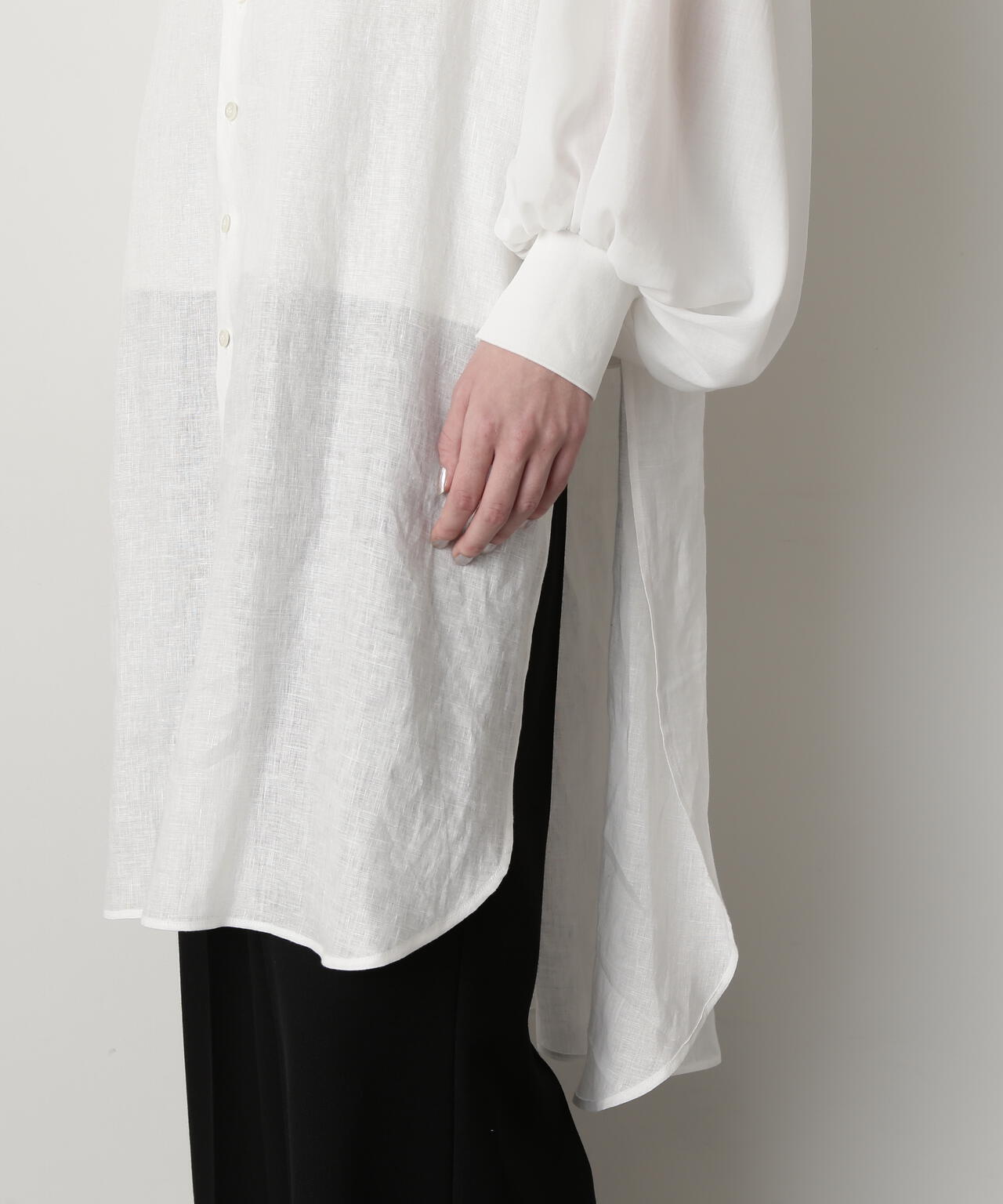 Sheer Combi Long Shirts
