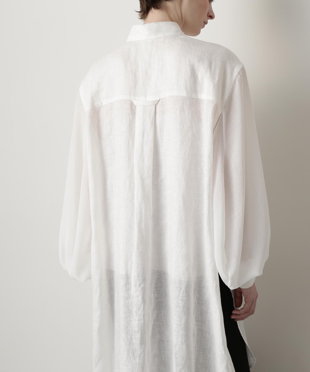 Sheer Combi Long Shirts