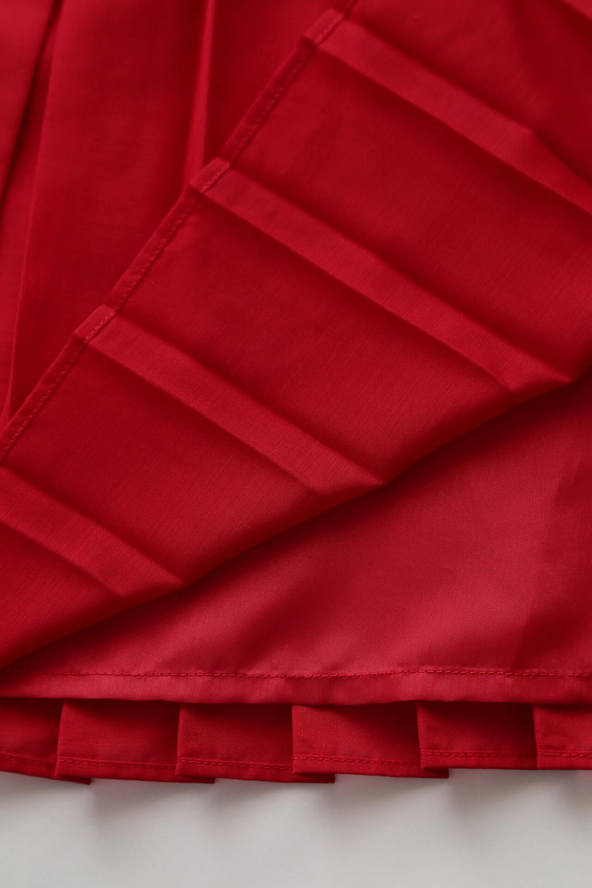 Pleats Combination Skirt