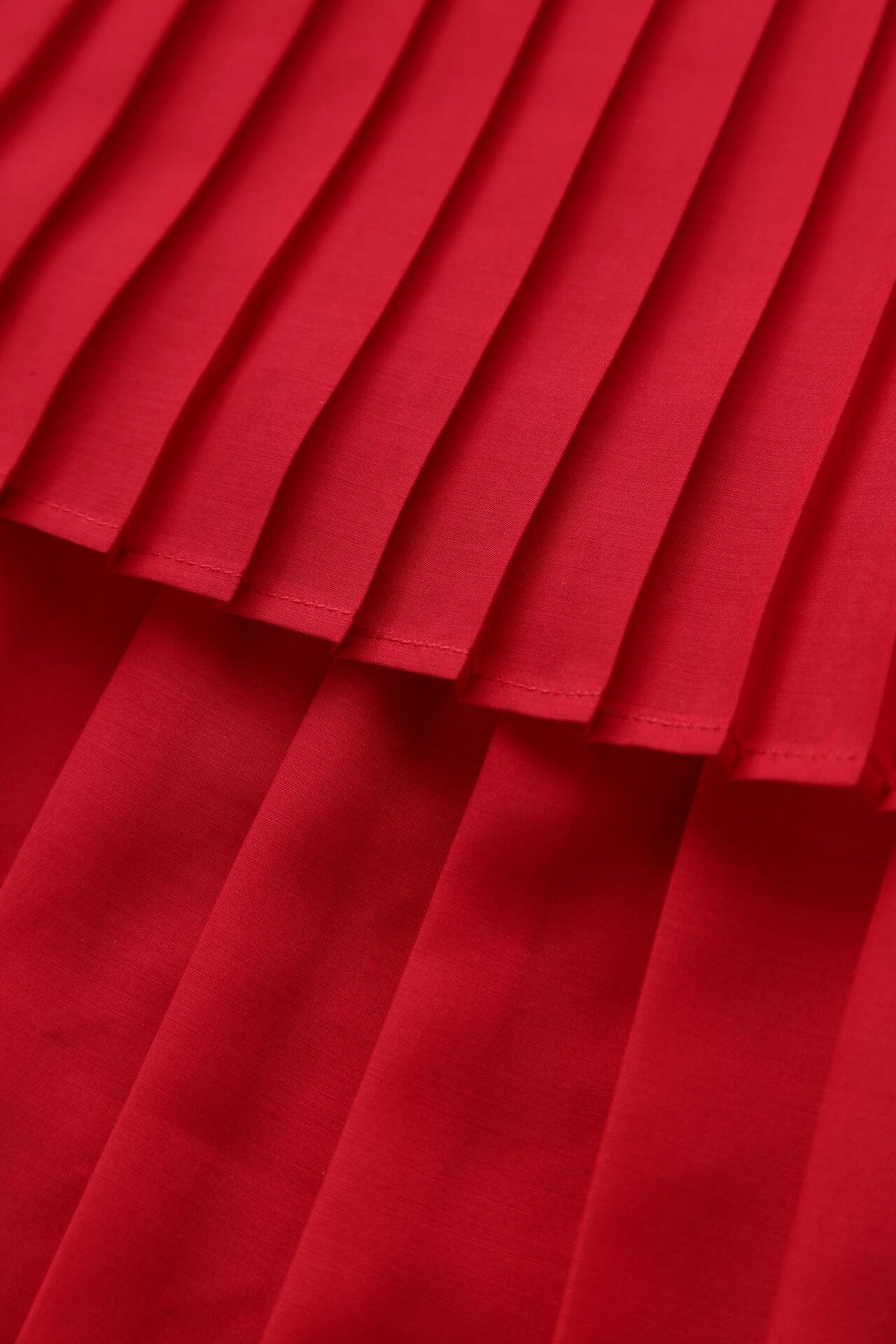 Pleats Combination Skirt