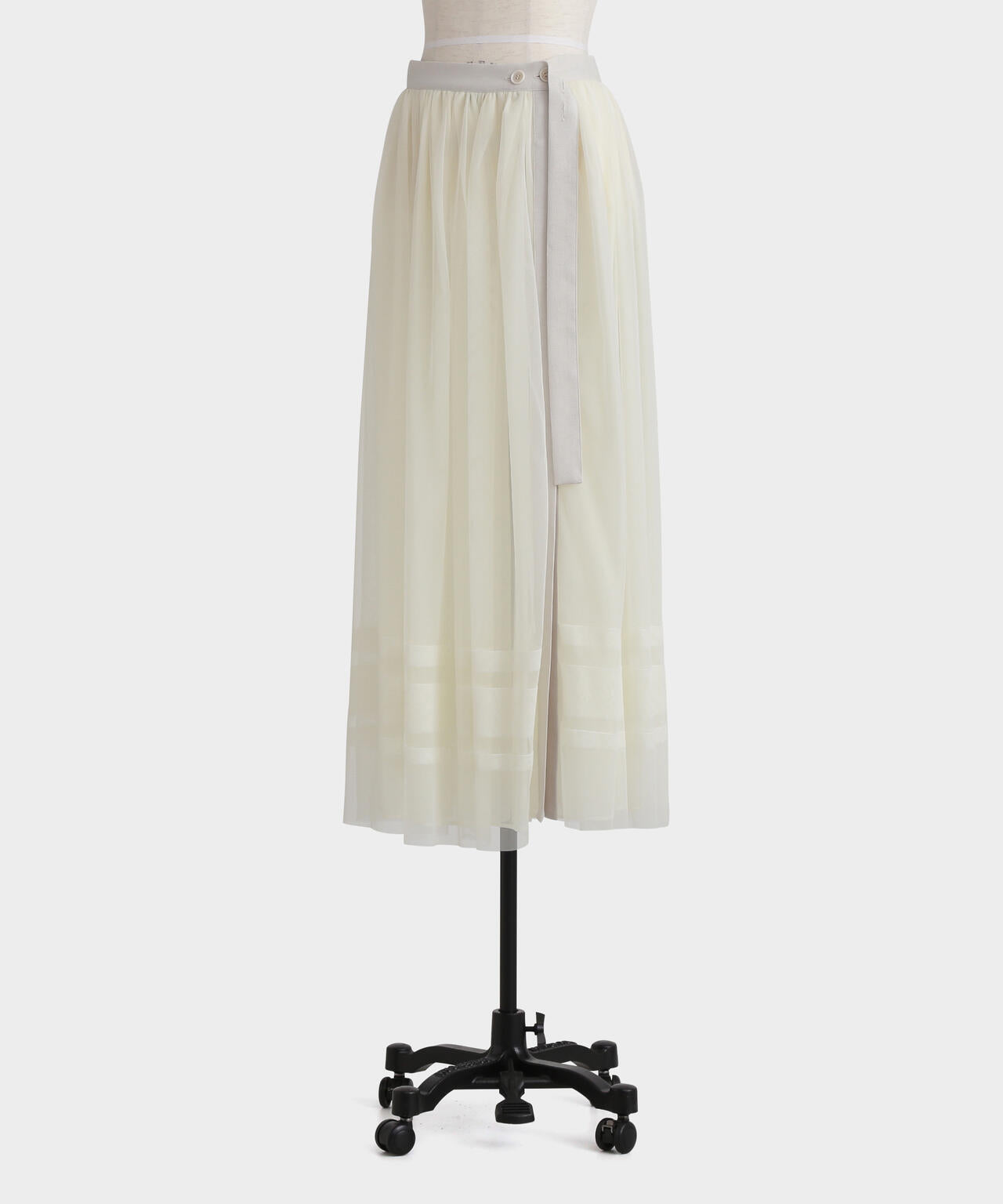 【TV着用】【GISELe 6月号掲載商品】Tulle/Organdy Layered Skirt
