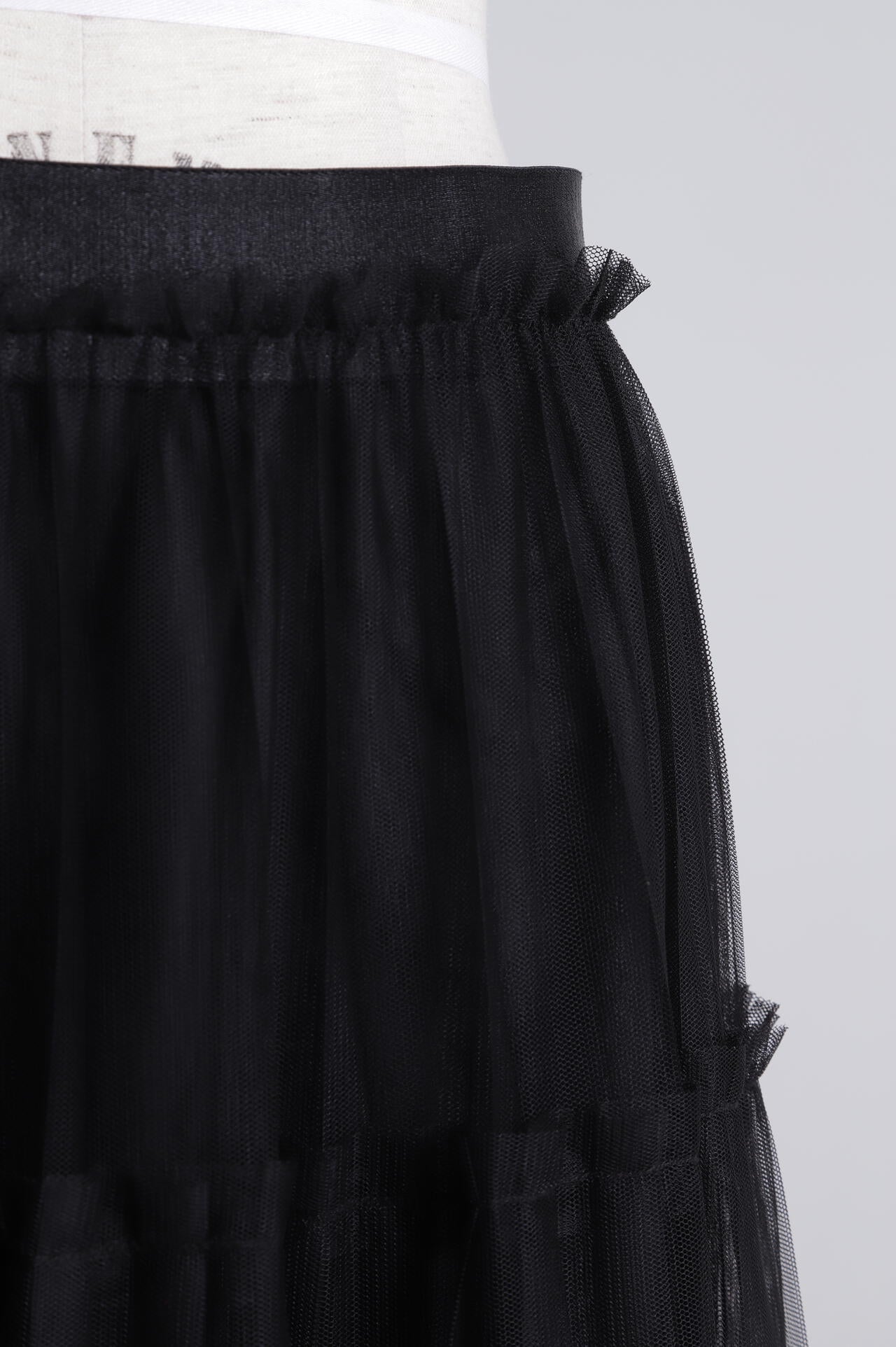 Tulle Pleats Layered