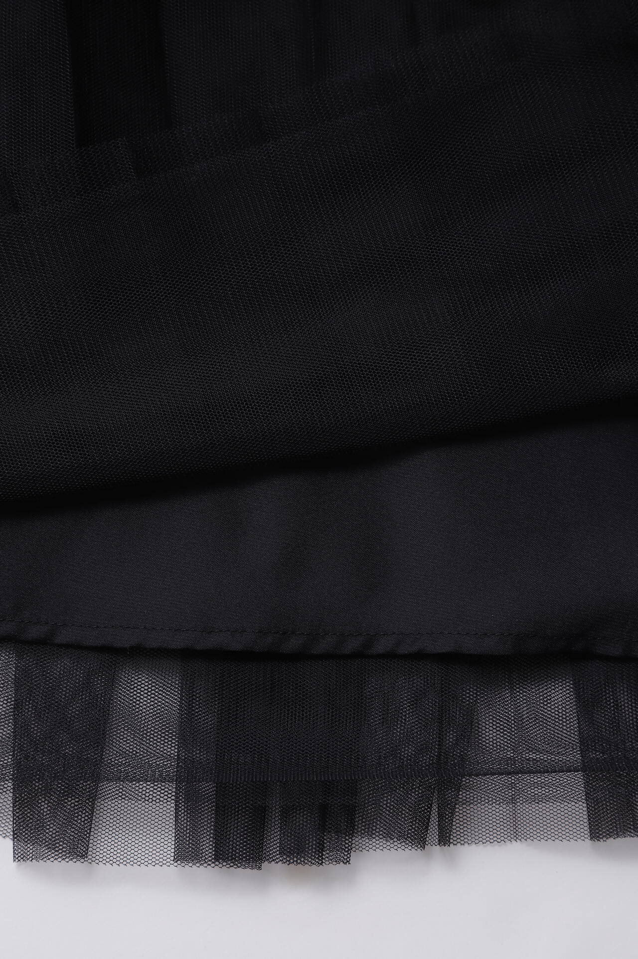 Tulle Pleats Layered