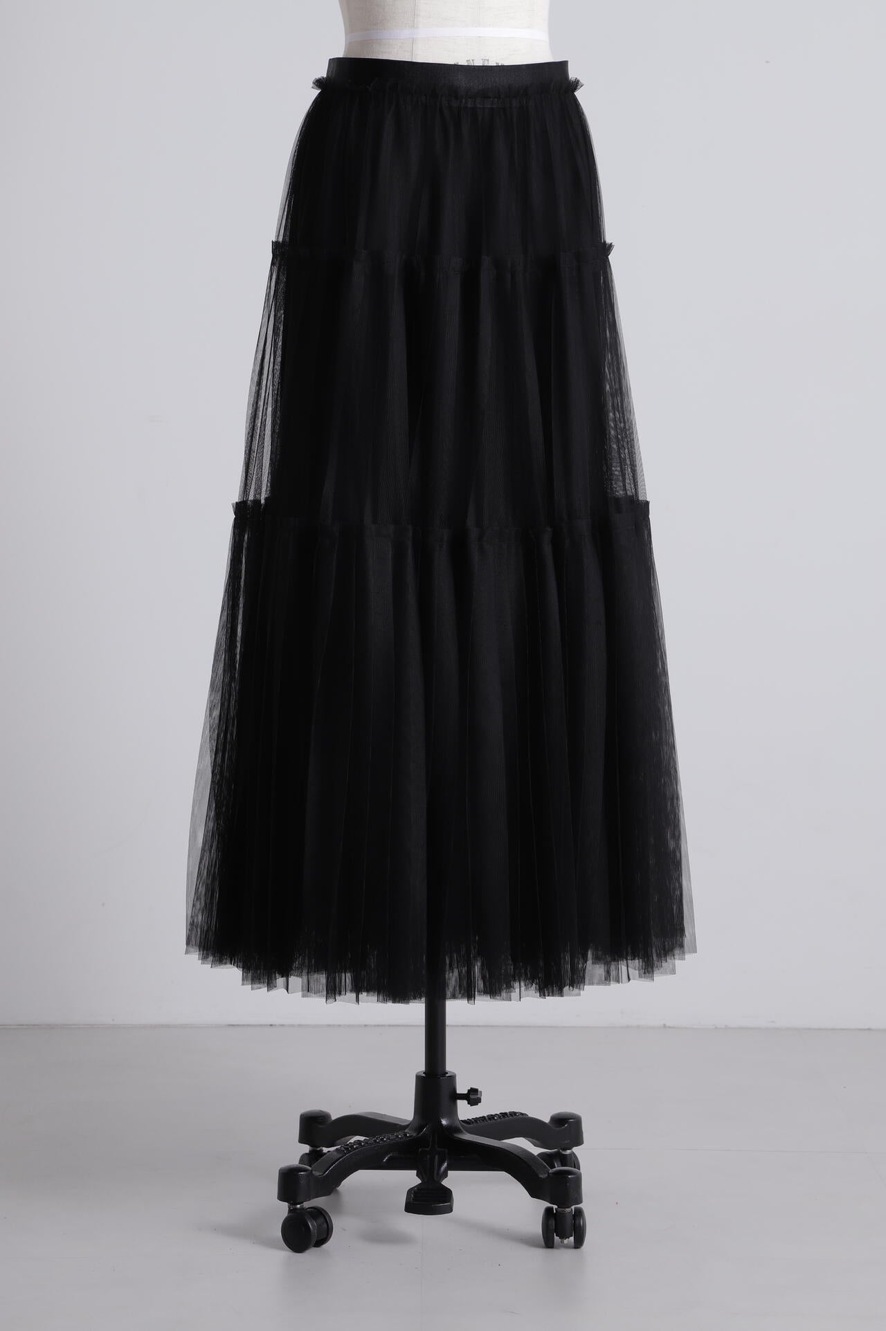 Tulle Pleats Layered